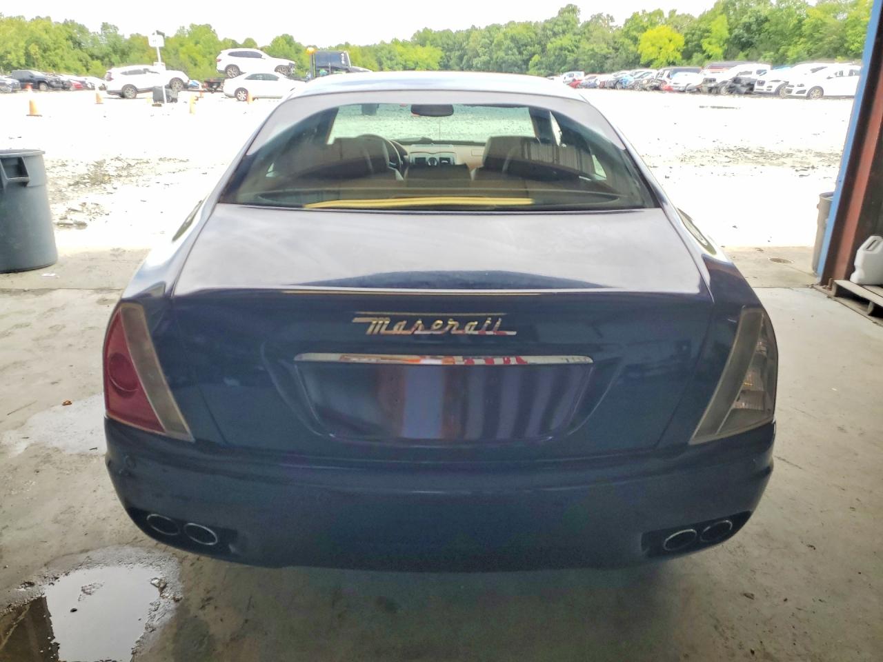 2007 Maserati Quattroporte M139 Blue vin: ZAMFE39A270031782