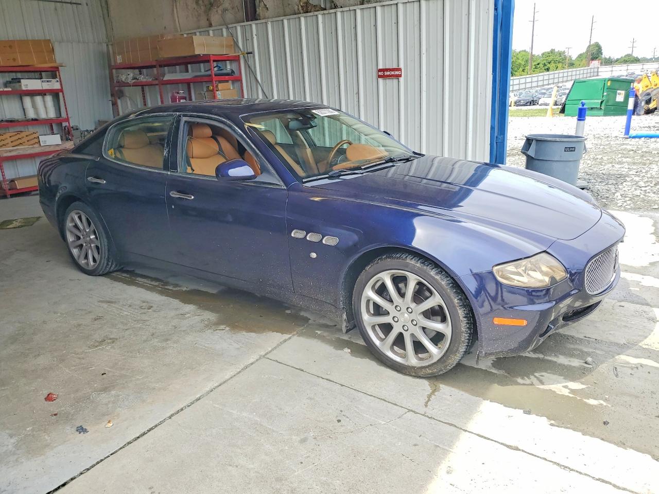 2007 Maserati Quattroporte M139 Blue vin: ZAMFE39A270031782