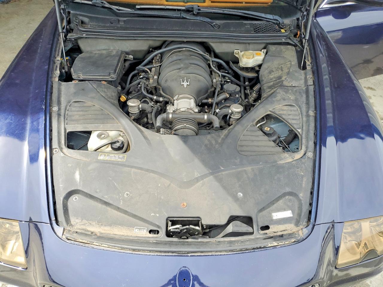 2007 Maserati Quattroporte M139 Blue vin: ZAMFE39A270031782