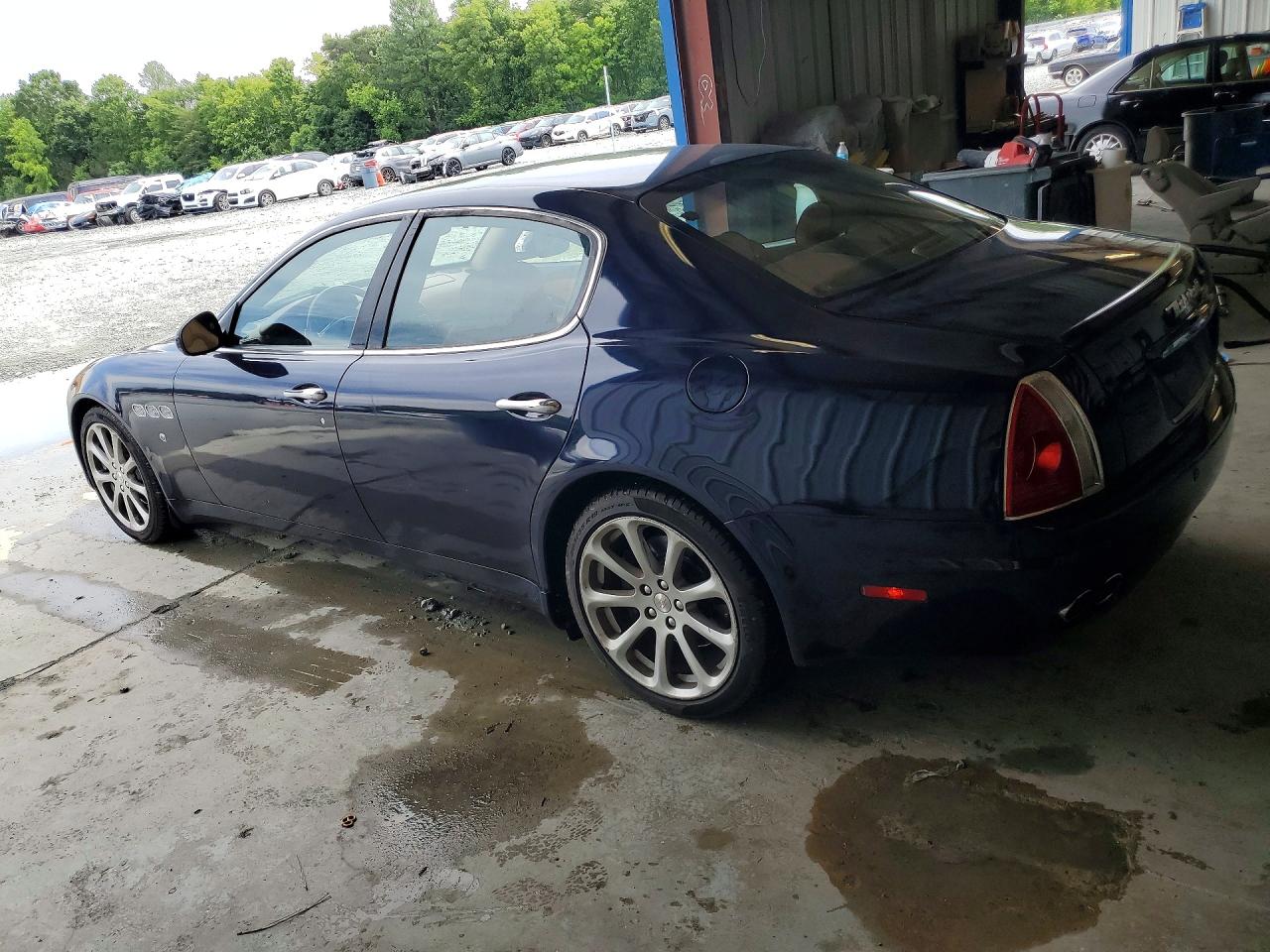 2007 Maserati Quattroporte M139 Blue vin: ZAMFE39A270031782
