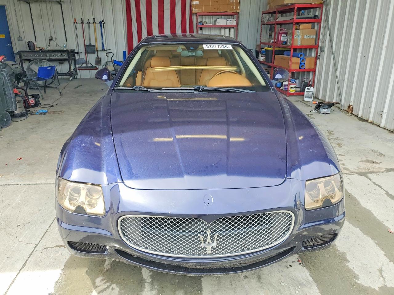 2007 Maserati Quattroporte M139 Blue vin: ZAMFE39A270031782