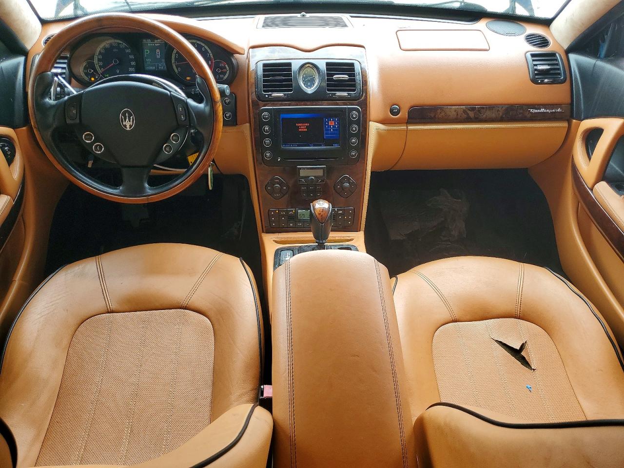 2007 Maserati Quattroporte M139 Blue vin: ZAMFE39A270031782