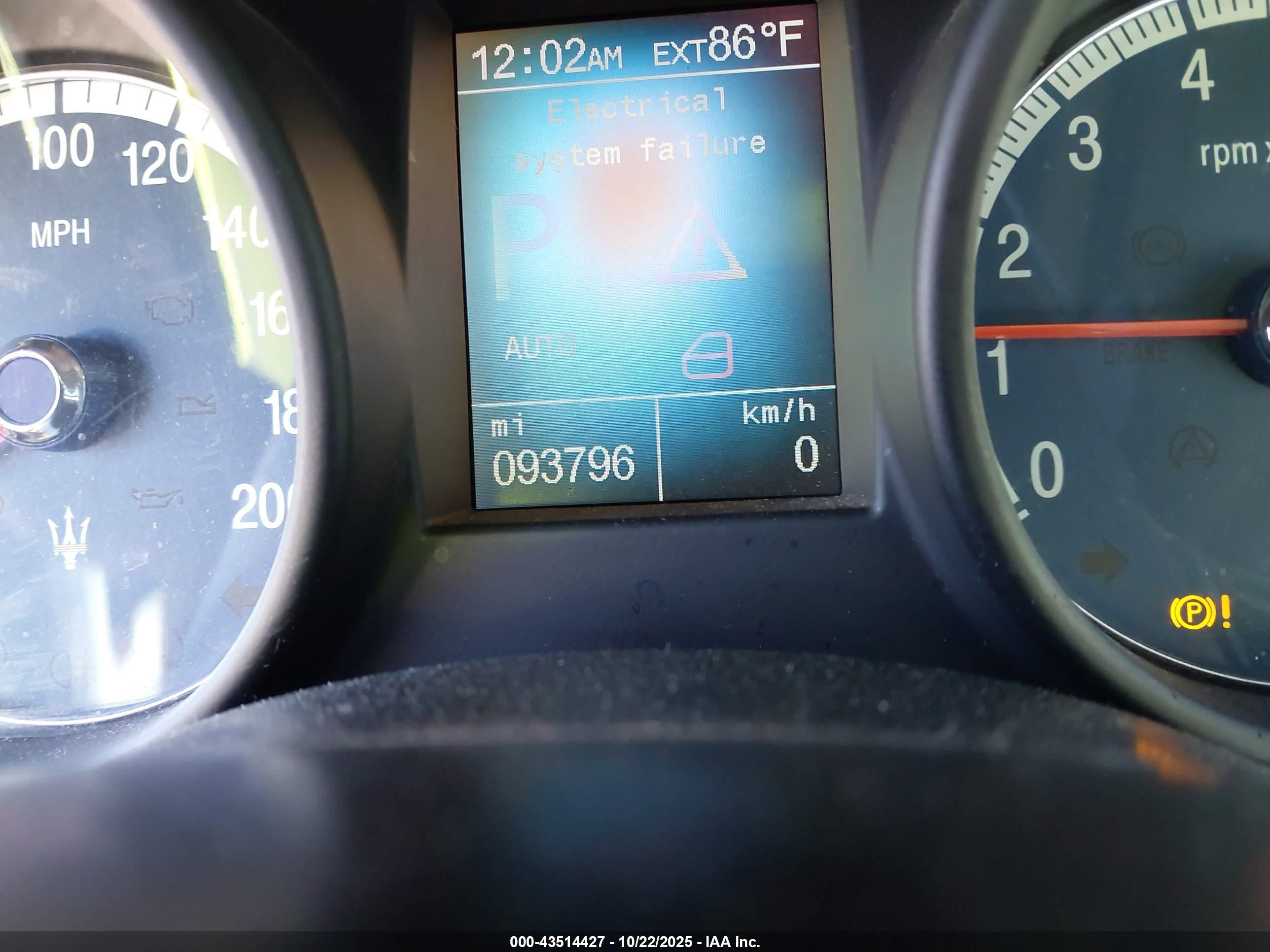 2007 Maserati Quattroporte Base Automatic/executive Gt Automatic/sport Gt Automatic Серый vin: ZAMFE39A370031662