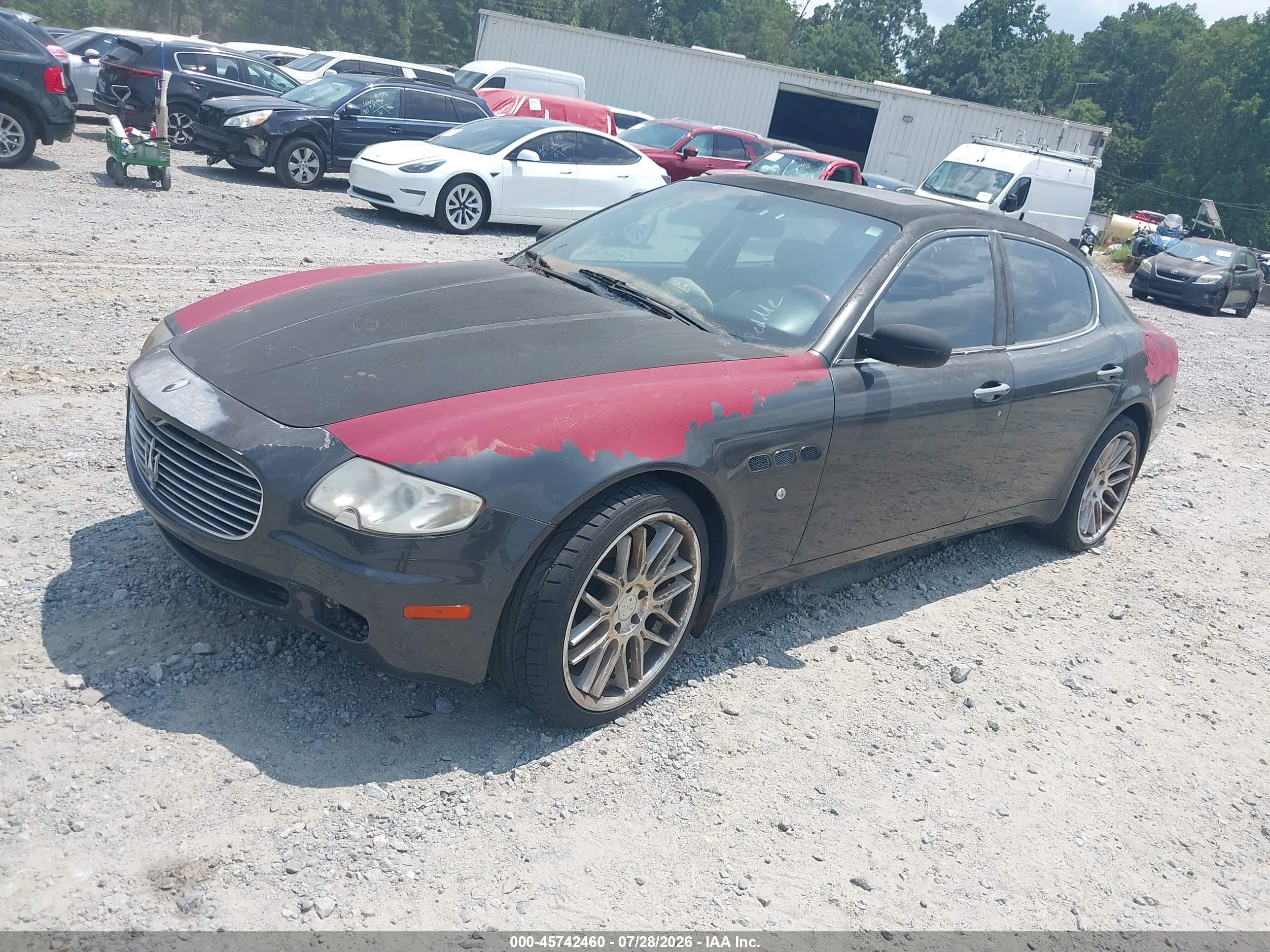 2007 Maserati Quattroporte Base Automatic/executive Gt Automatic/sport Gt Automatic Black vin: ZAMFE39A470031394