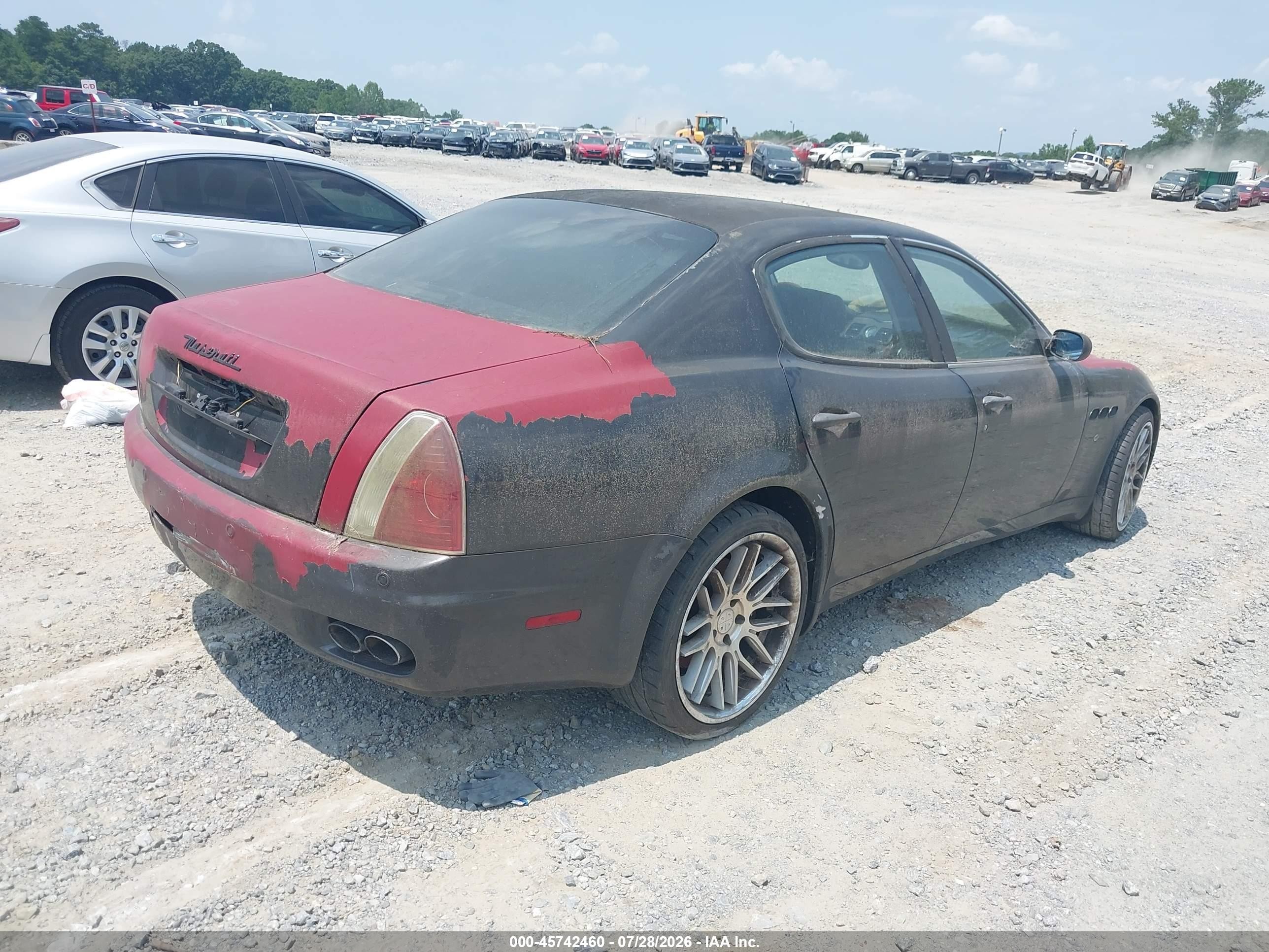 2007 Maserati Quattroporte Base Automatic/executive Gt Automatic/sport Gt Automatic Black vin: ZAMFE39A470031394