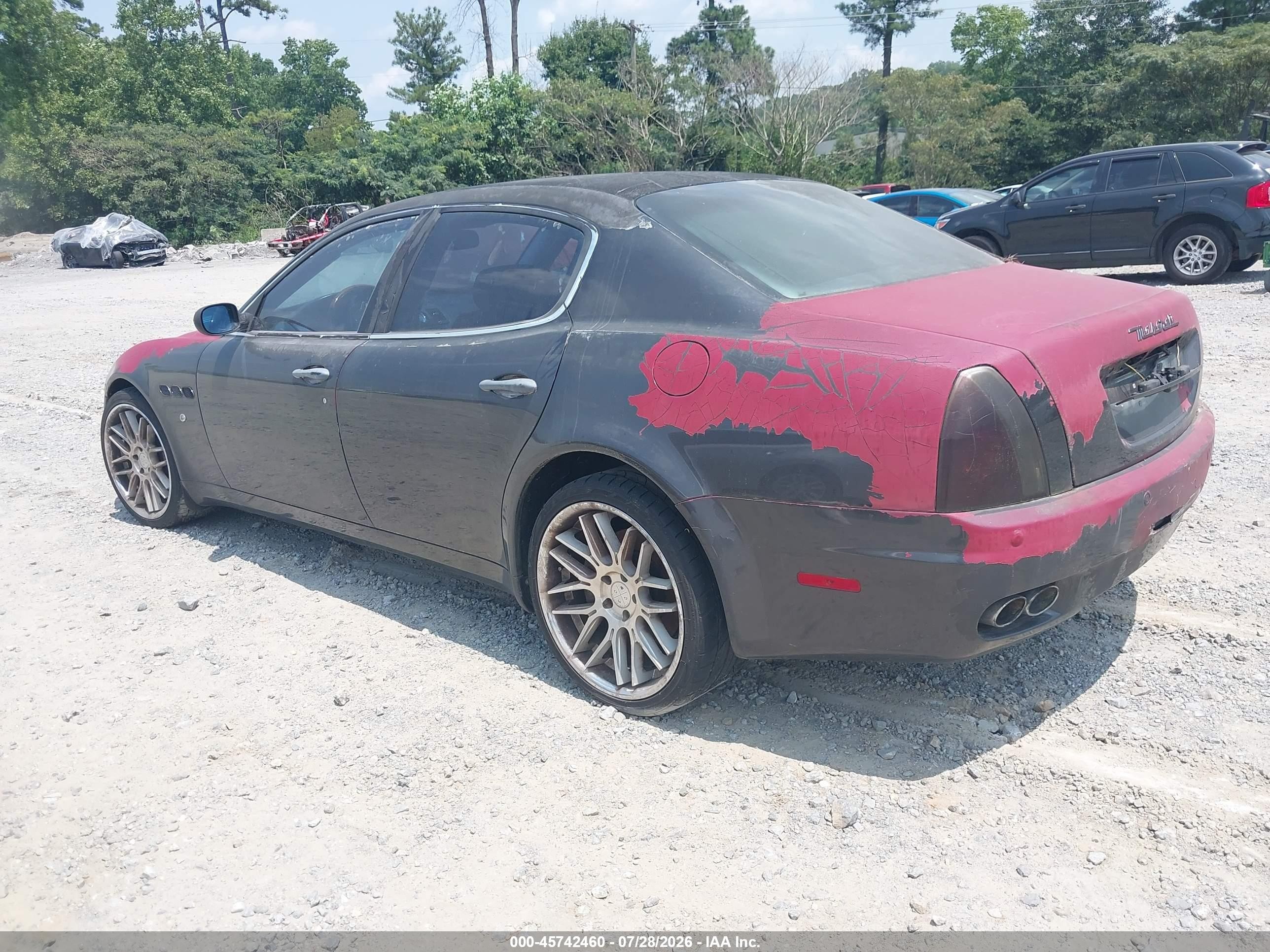 2007 Maserati Quattroporte Base Automatic/executive Gt Automatic/sport Gt Automatic Black vin: ZAMFE39A470031394