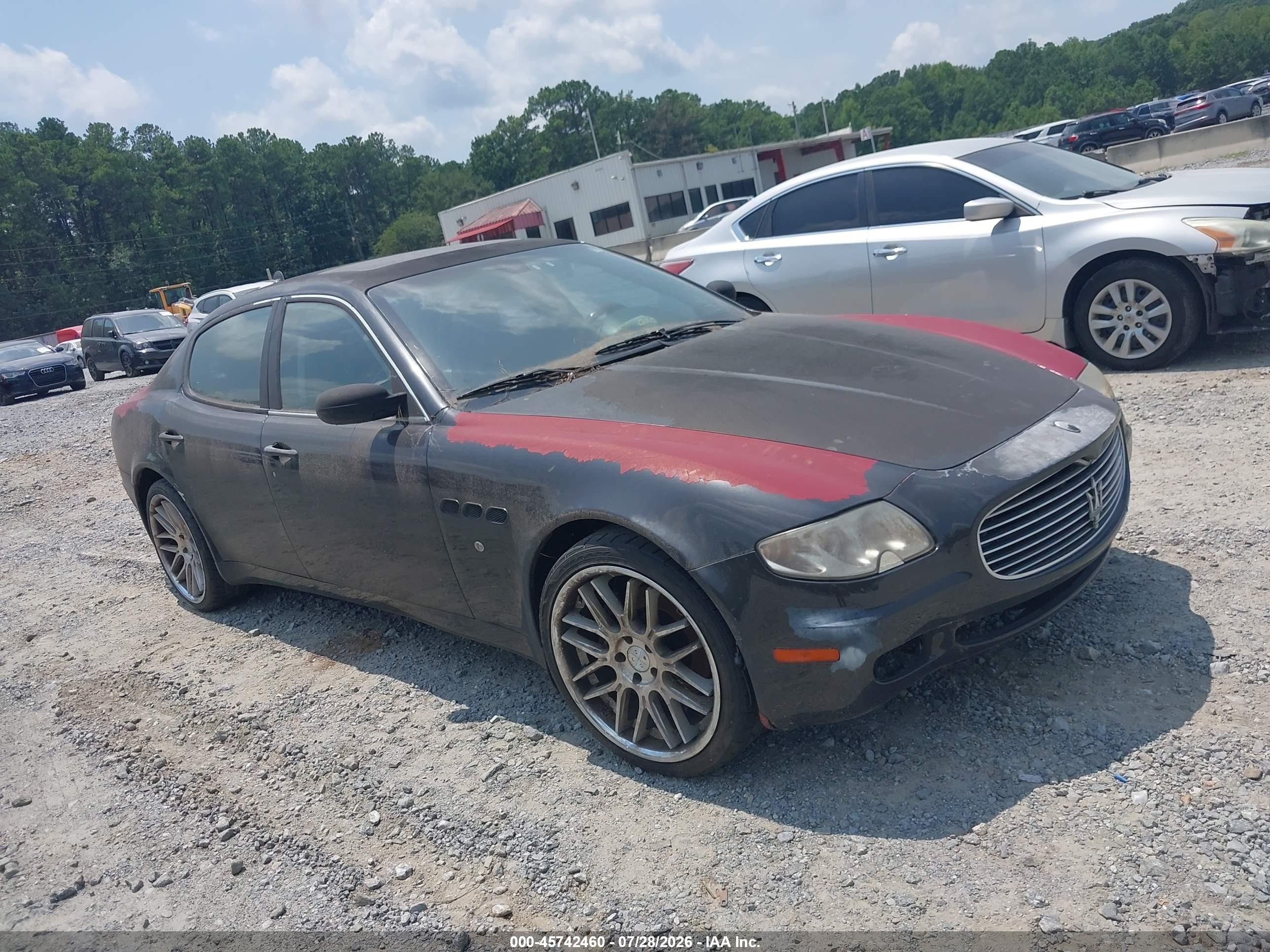2007 Maserati Quattroporte Base Automatic/executive Gt Automatic/sport Gt Automatic Black vin: ZAMFE39A470031394