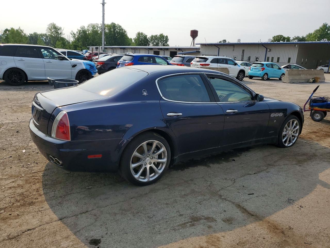 2007 Maserati Quattroporte M139 Blue vin: ZAMFE39A670029369