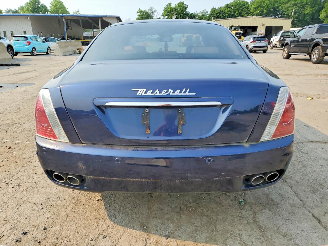 2007 Maserati Quattroporte M139 Blue vin: ZAMFE39A670029369