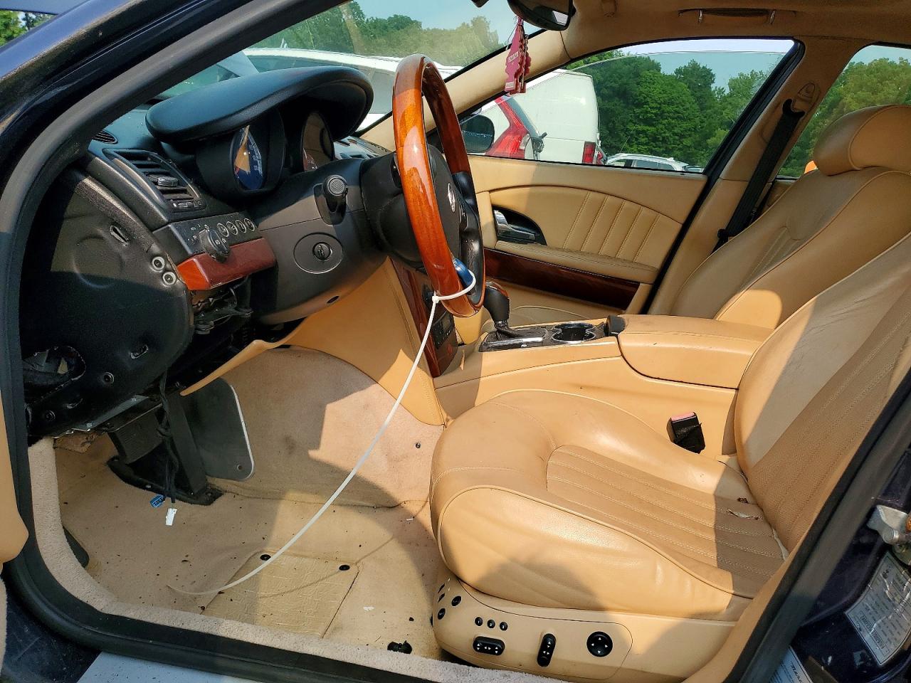 2007 Maserati Quattroporte M139 Blue vin: ZAMFE39A670029369
