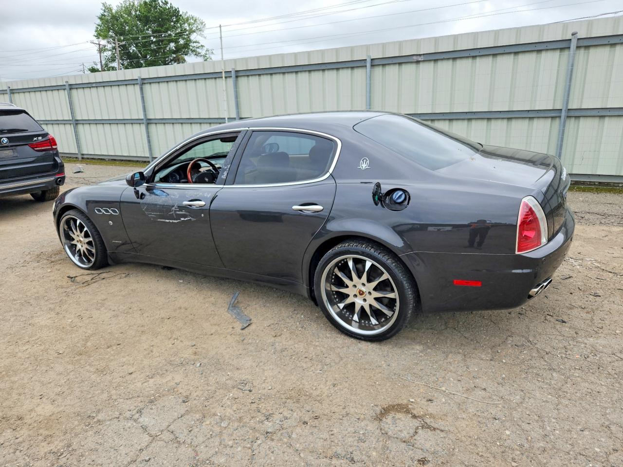 2007 Maserati Quattroporte M139 Black vin: ZAMFE39A770030286