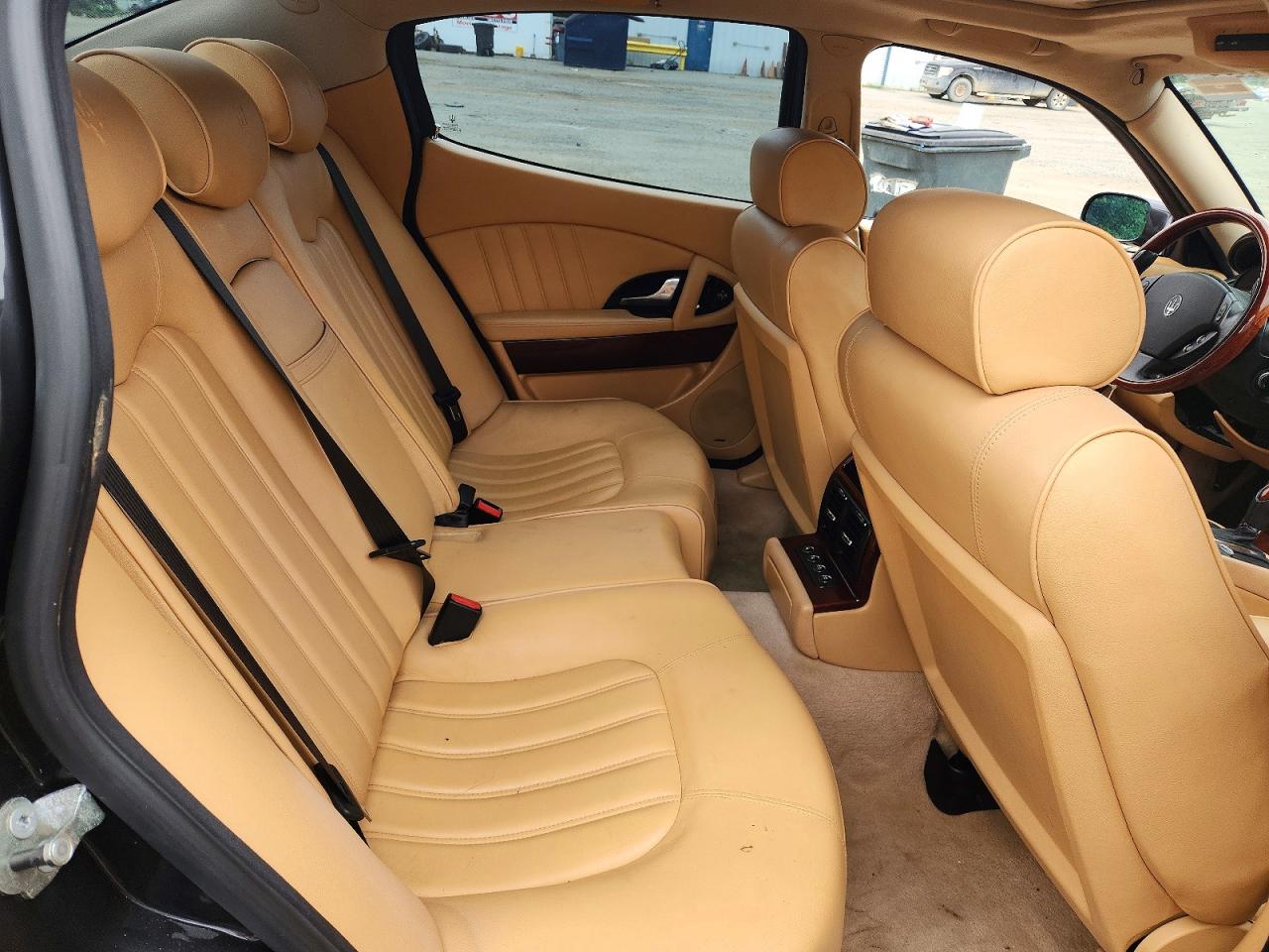 2007 Maserati Quattroporte M139 Black vin: ZAMFE39A770030286
