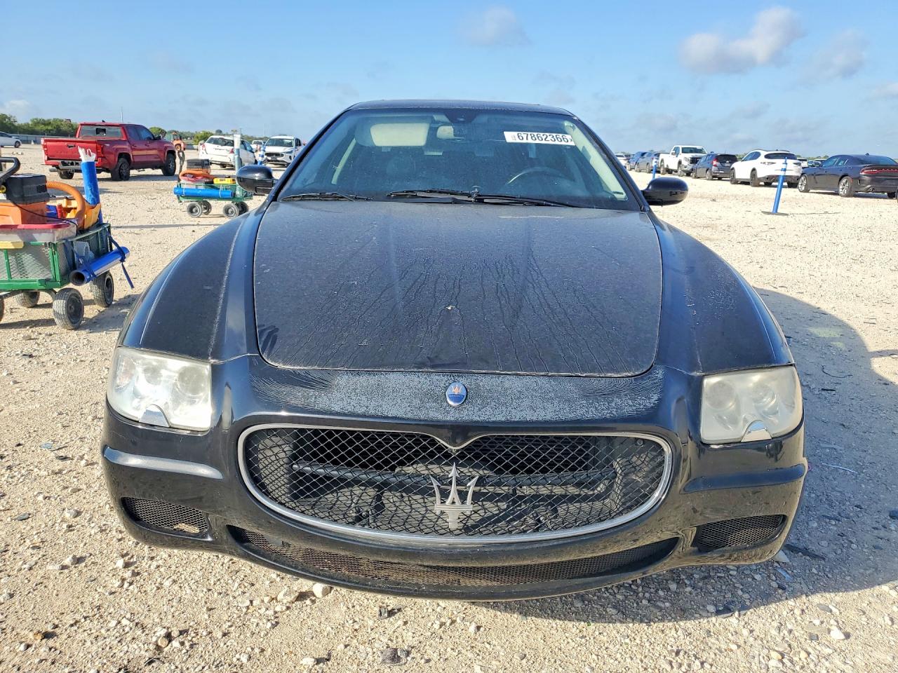 2007 Maserati Quattroporte M139 Черный vin: ZAMFE39A770031812