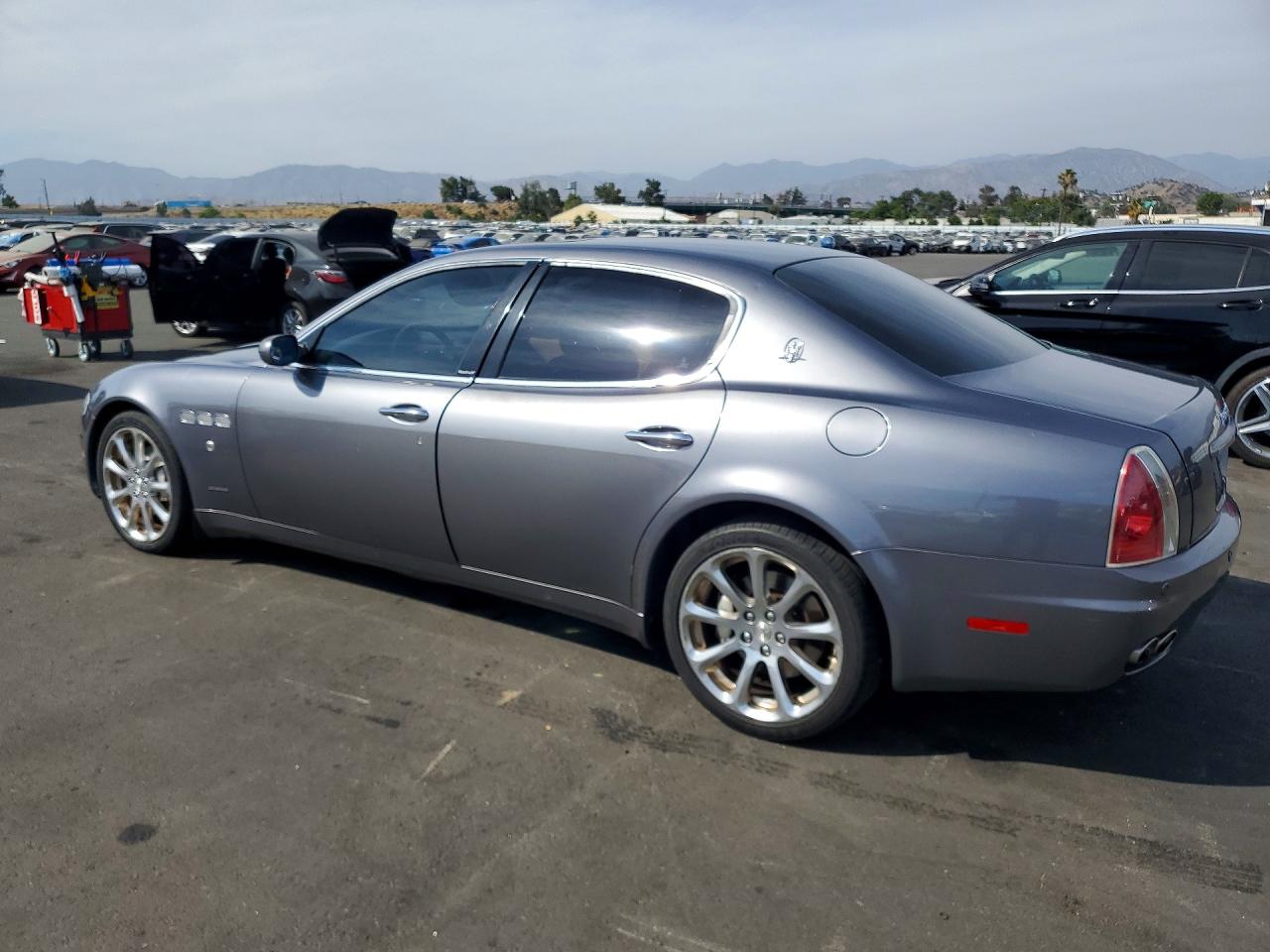 2007 Maserati Quattroporte M139 Gray vin: ZAMFE39A770032622