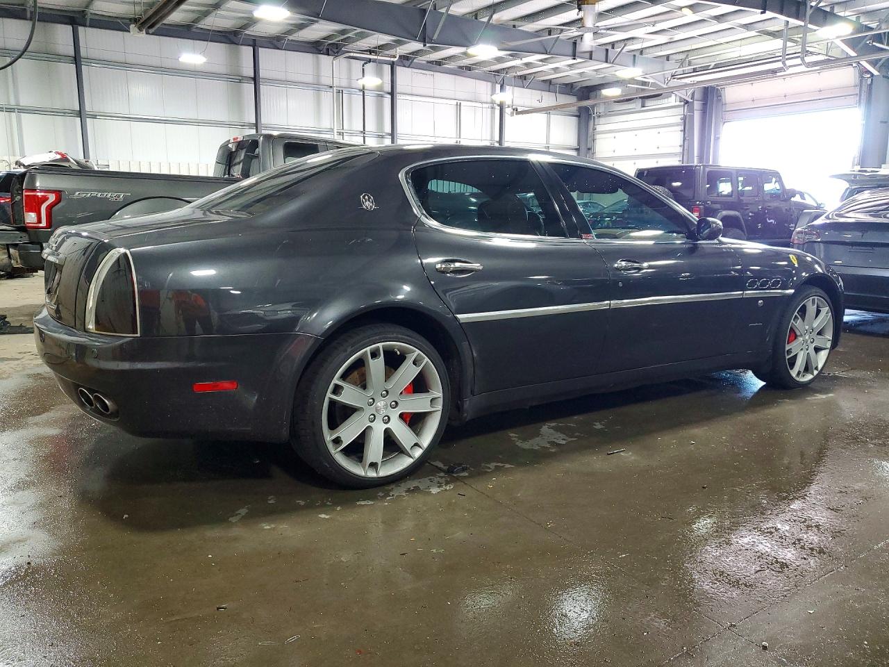2007 Maserati Quattroporte M139 Charcoal vin: ZAMFE39A970031505