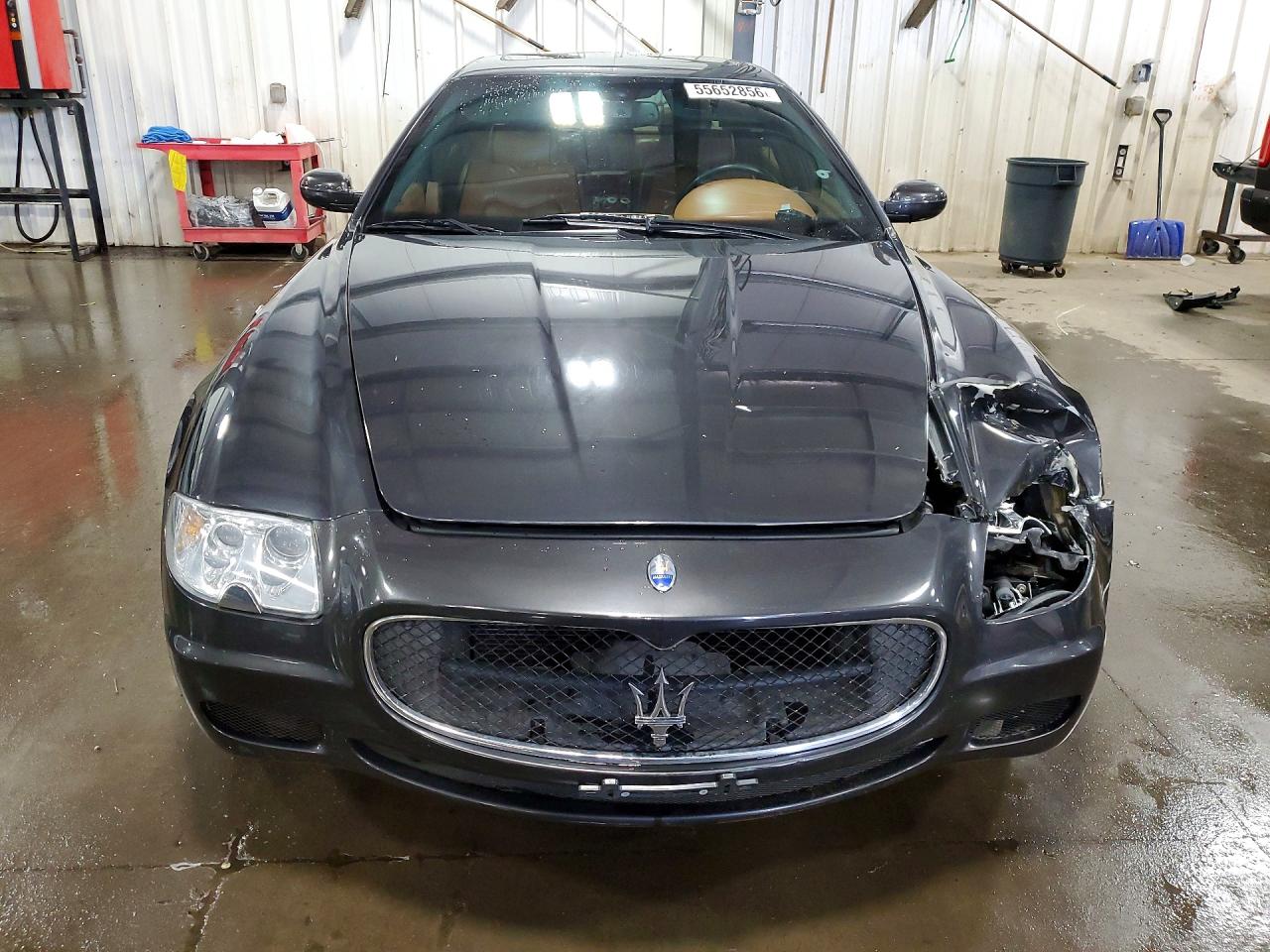 2007 Maserati Quattroporte M139 Charcoal vin: ZAMFE39A970031505