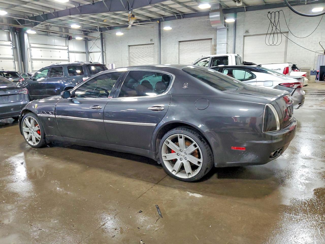 2007 Maserati Quattroporte M139 Charcoal vin: ZAMFE39A970031505