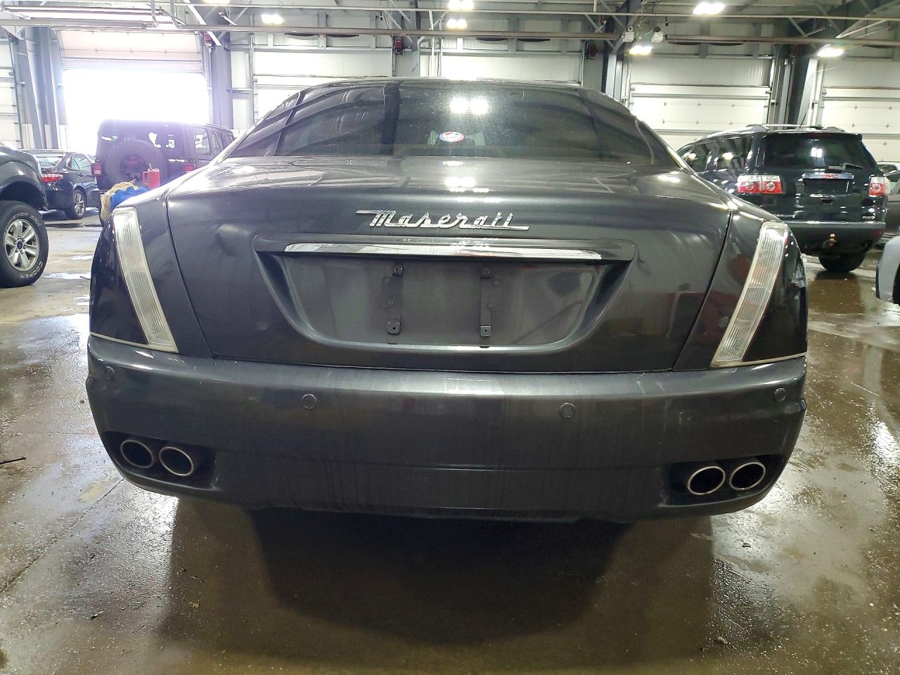 2007 Maserati Quattroporte M139 Charcoal vin: ZAMFE39A970031505