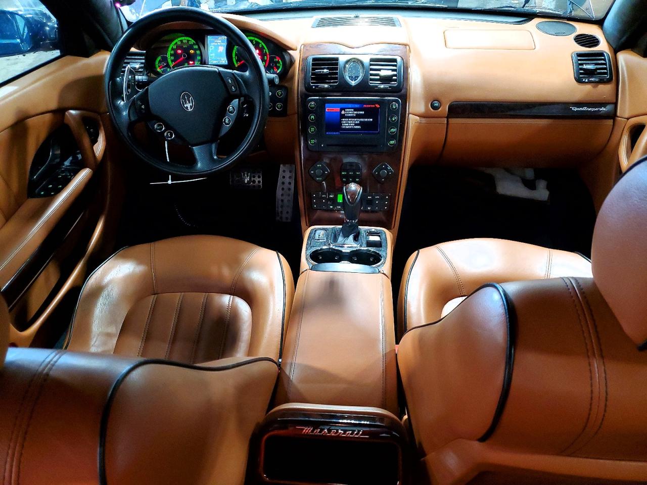 2007 Maserati Quattroporte M139 Charcoal vin: ZAMFE39A970031505