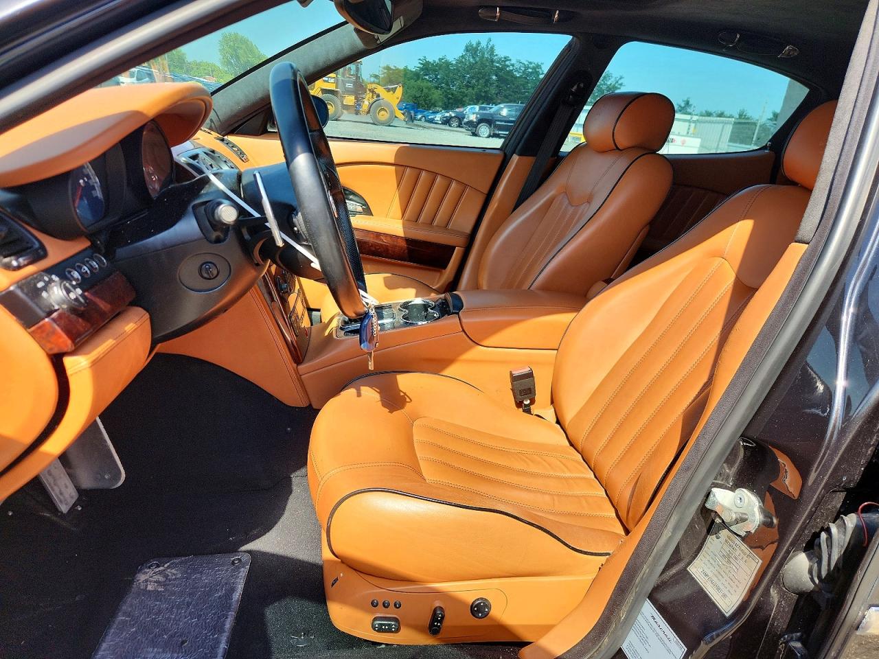 2007 Maserati Quattroporte M139 Charcoal vin: ZAMFE39A970031505