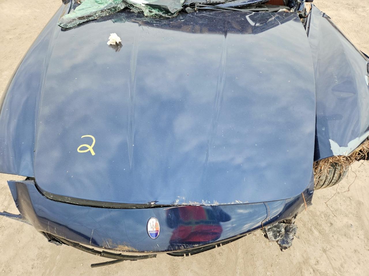 2008 Maserati Quattroporte M139 Blue vin: ZAMFE39A980033515