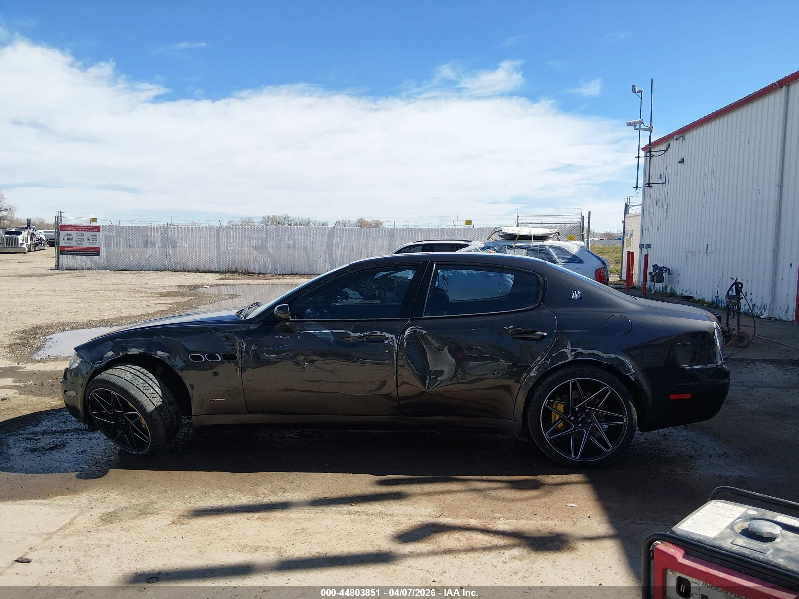 2008 Maserati Quattroporte Base Automatic/executive Gt Automatic/sport Gt S Automatic Black vin: ZAMFE39AX80035886