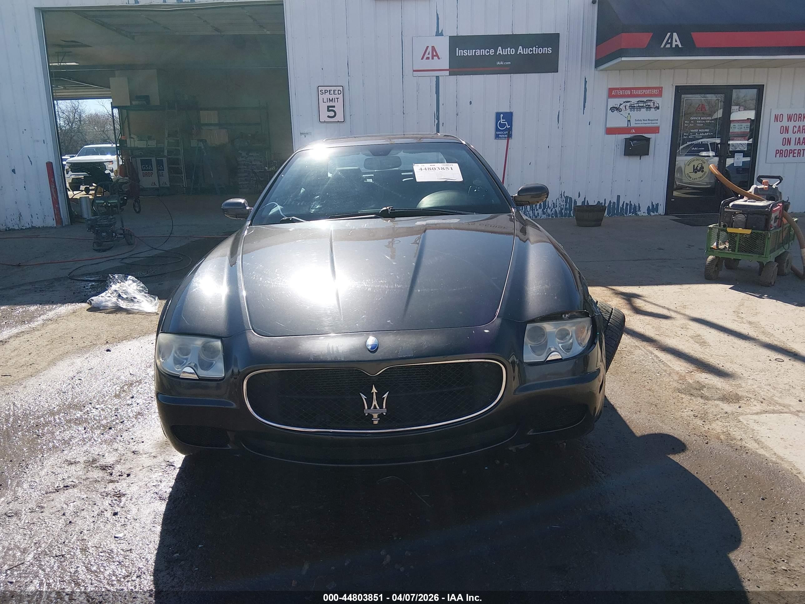 2008 Maserati Quattroporte Base Automatic/executive Gt Automatic/sport Gt S Automatic Black vin: ZAMFE39AX80035886