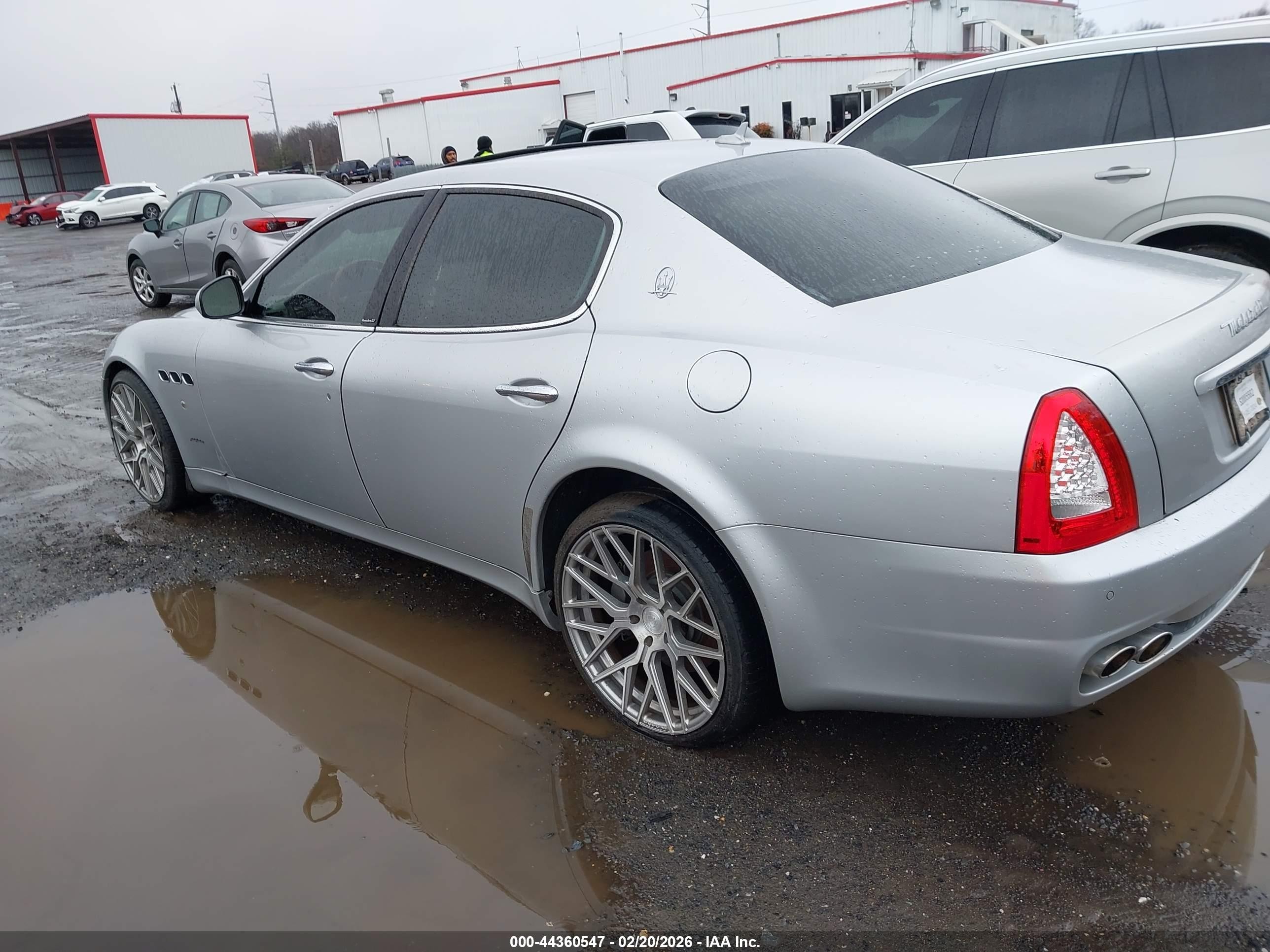 2009 Maserati Quattroporte   Gray vin: ZAMFK39A090044350