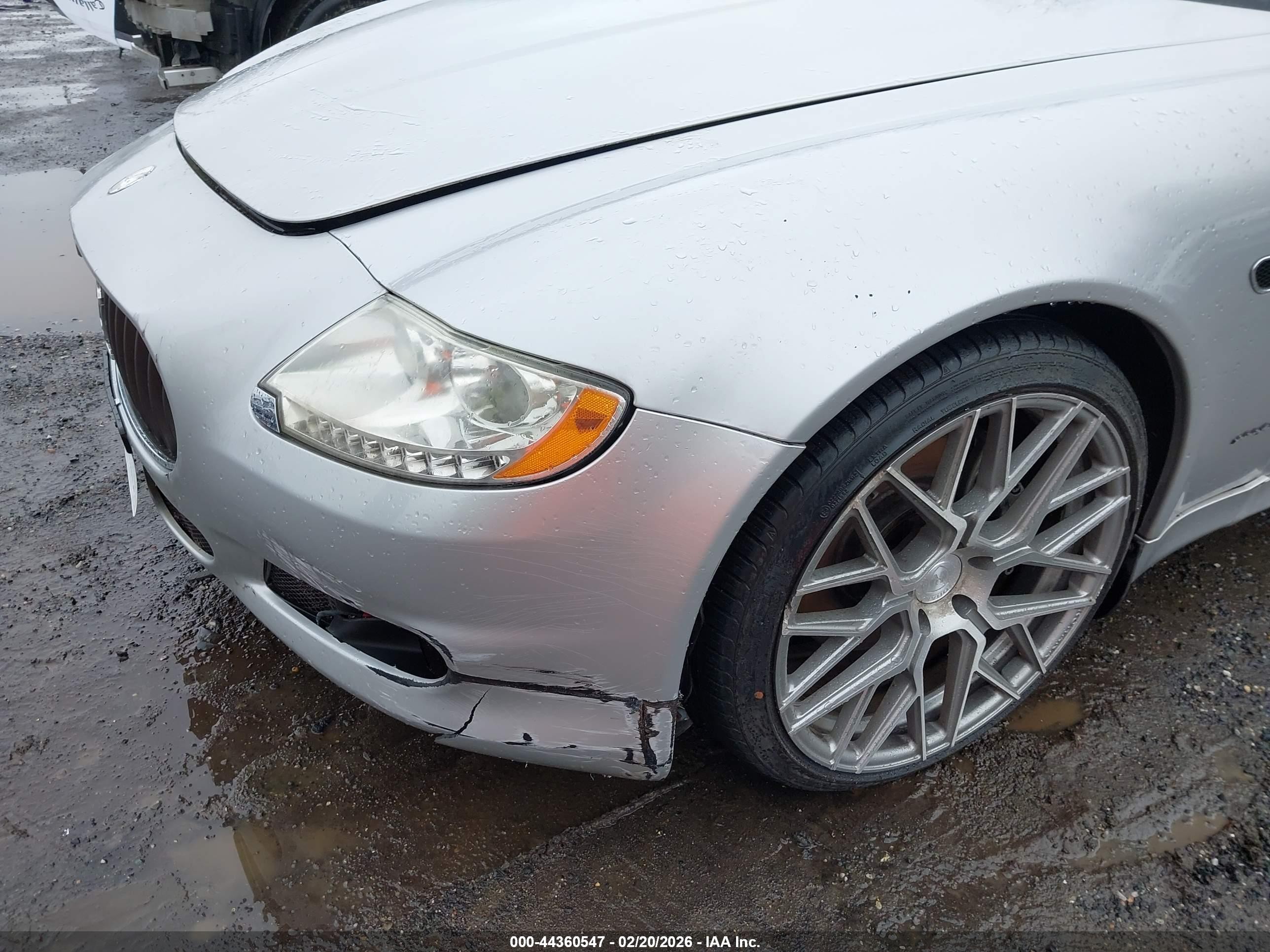 2009 Maserati Quattroporte   Gray vin: ZAMFK39A090044350