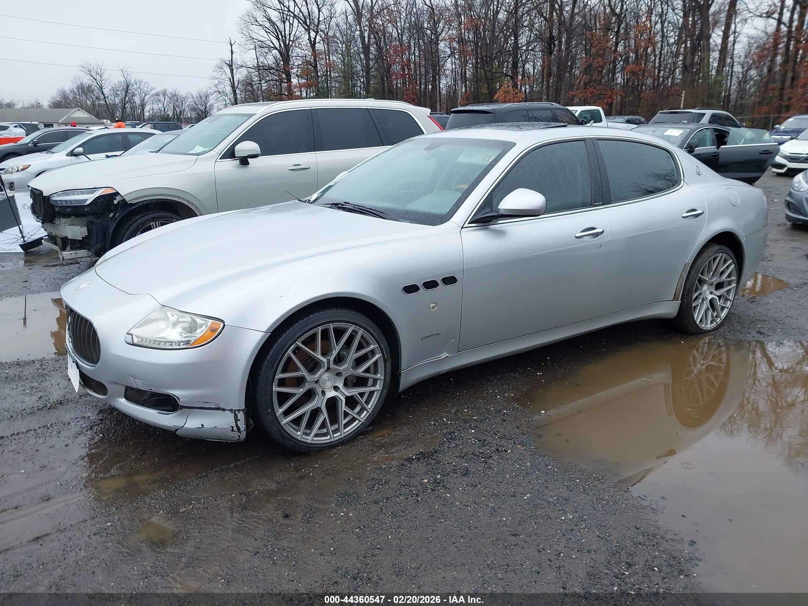 2009 Maserati Quattroporte   Gray vin: ZAMFK39A090044350
