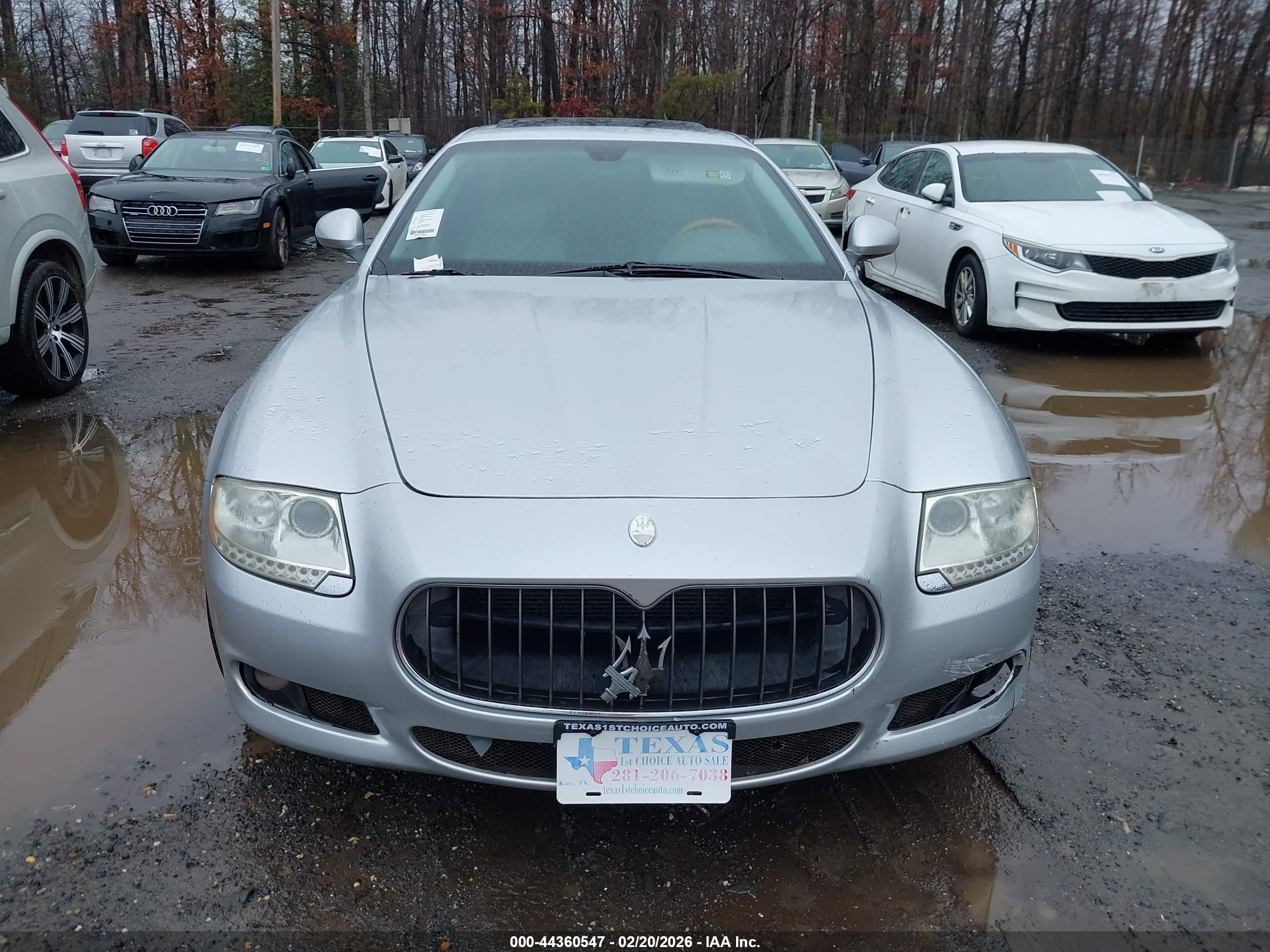 2009 Maserati Quattroporte   Gray vin: ZAMFK39A090044350