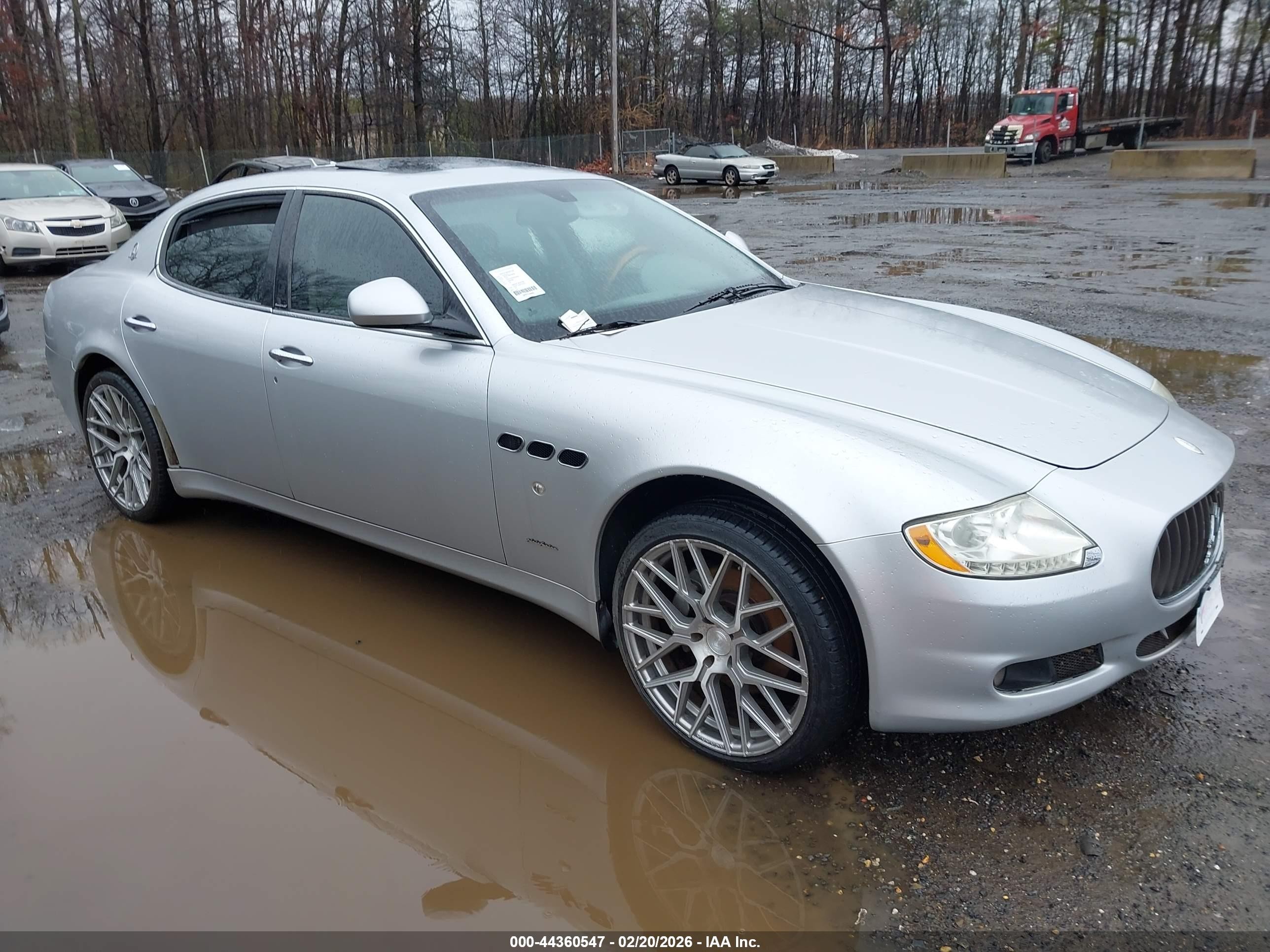 2009 Maserati Quattroporte   Gray vin: ZAMFK39A090044350