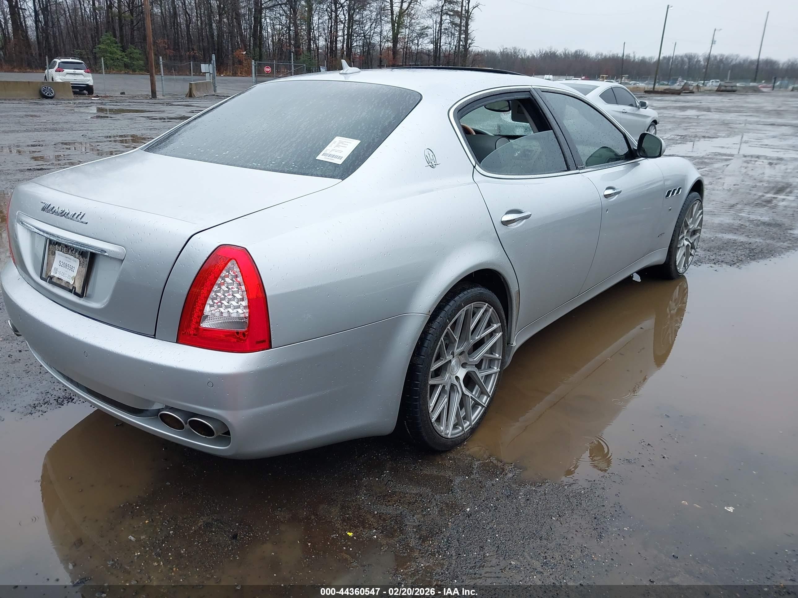 2009 Maserati Quattroporte   Gray vin: ZAMFK39A090044350
