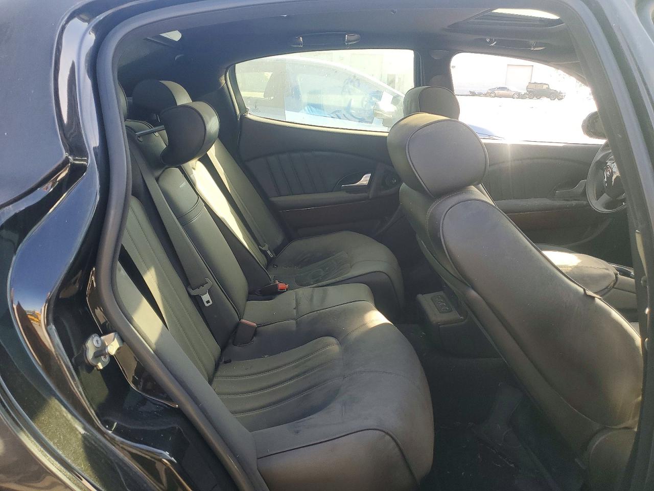 2009 Maserati Quattroporte Black vin: ZAMFK39A290044639