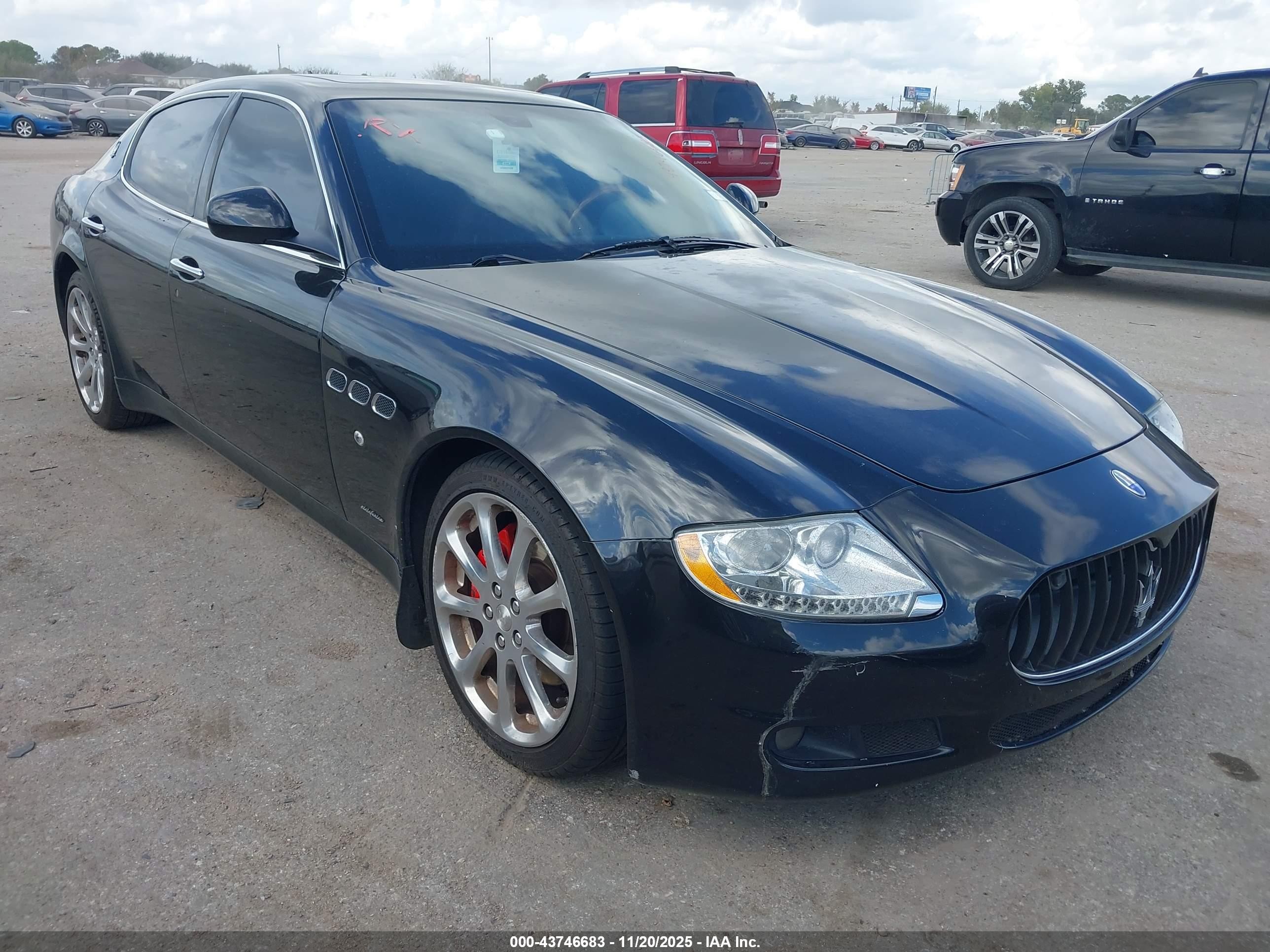 2009 Maserati Quattroporte   Black vin: ZAMFK39A290044656
