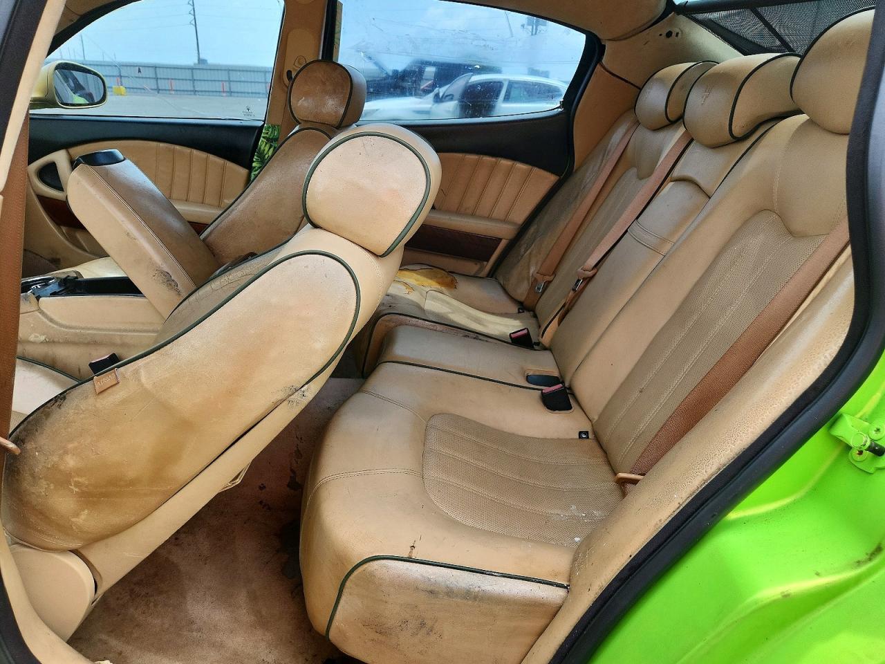 2009 Maserati Quattroporte Green vin: ZAMFK39A790041834