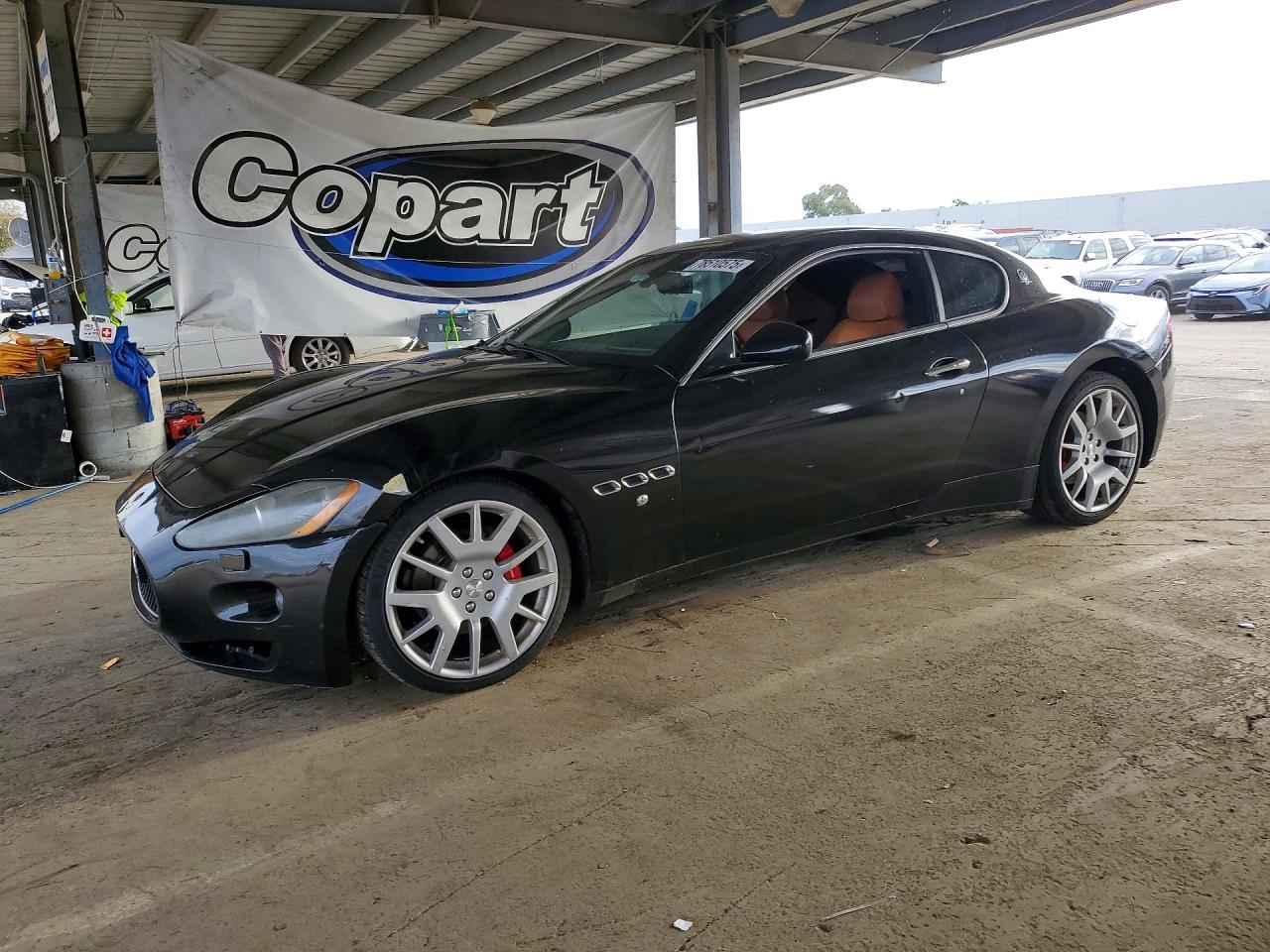 2008 Maserati Granturismo Black vin: ZAMGJ45A080039263