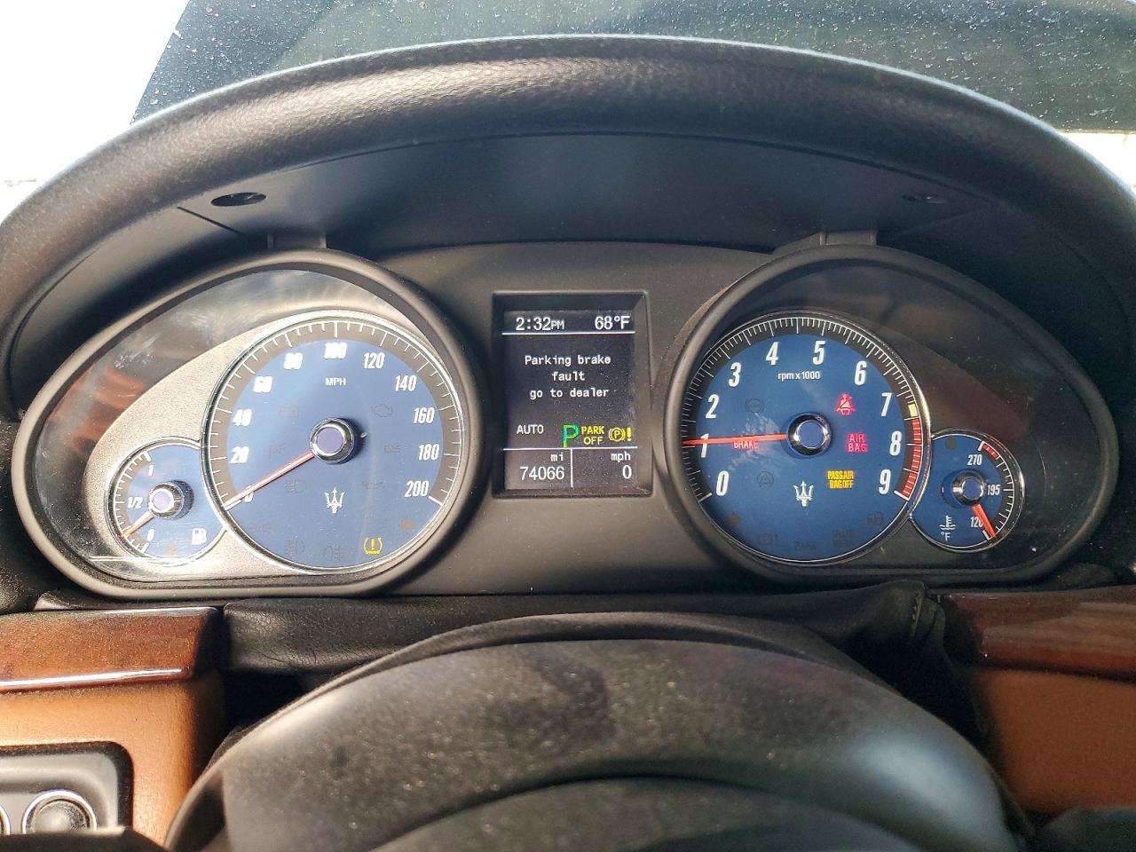 2008 Maserati Granturismo Черный vin: ZAMGJ45A080039263