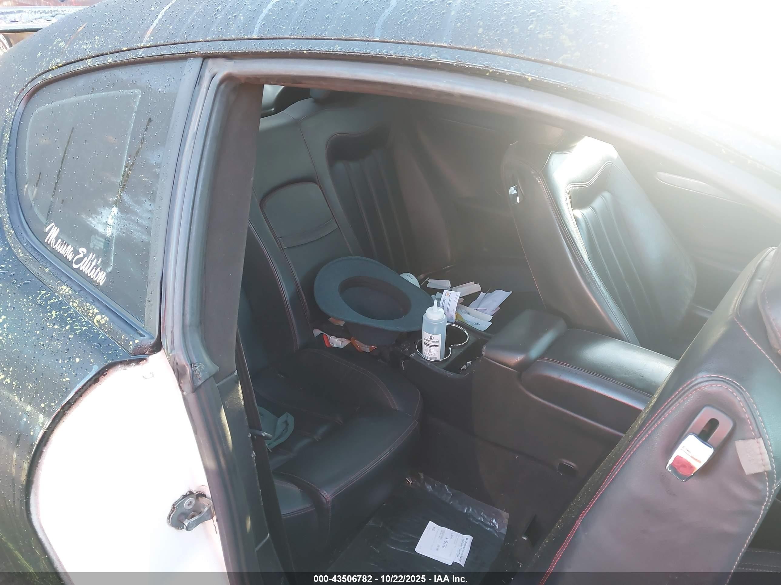 2008 Maserati Granturismo   Black vin: ZAMGJ45A180037585