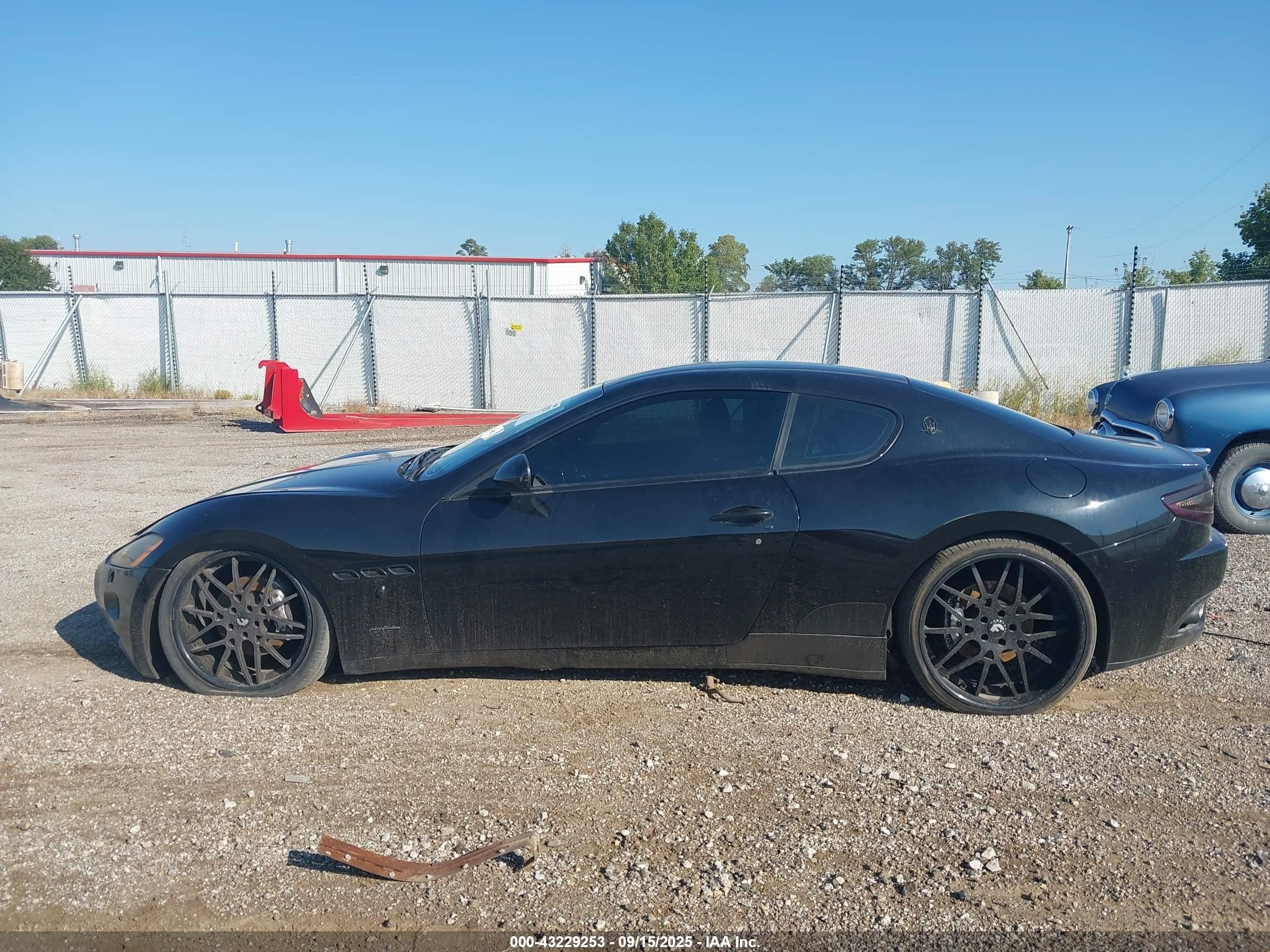 2008 Maserati Granturismo   Black vin: ZAMGJ45A280038650