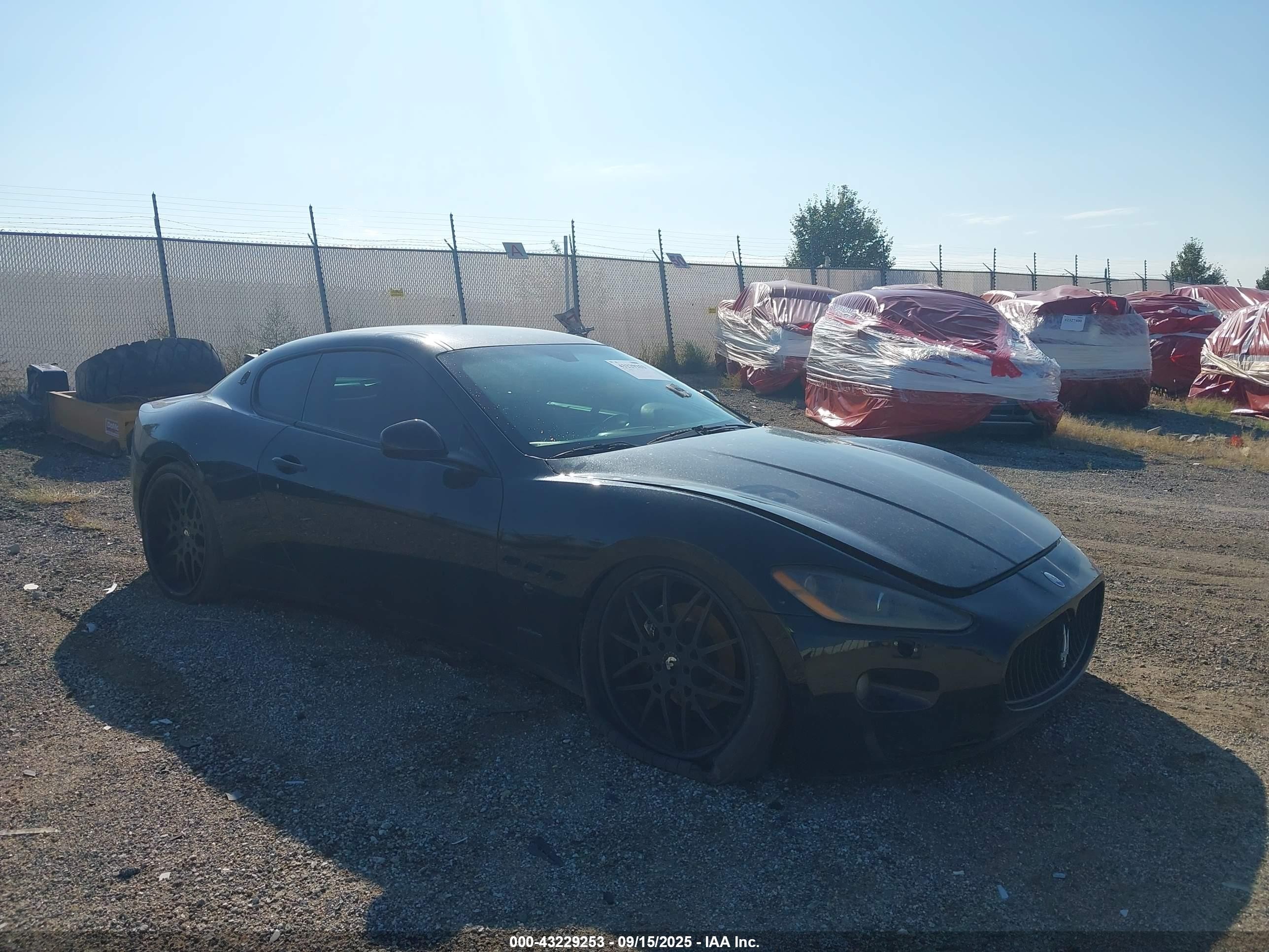 2008 Maserati Granturismo   Black vin: ZAMGJ45A280038650