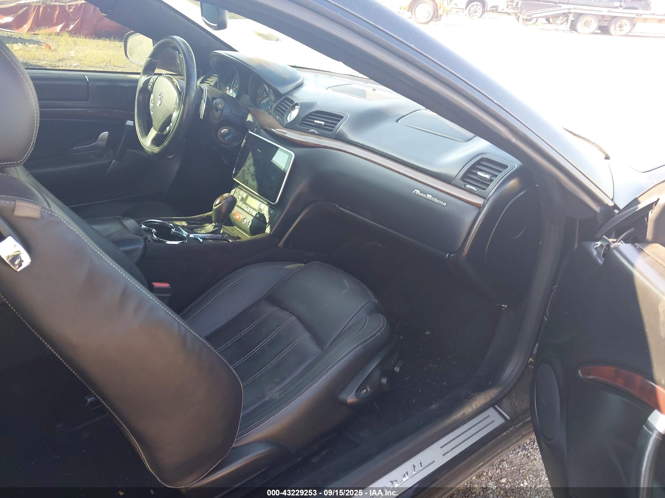 2008 Maserati Granturismo   Black vin: ZAMGJ45A280038650