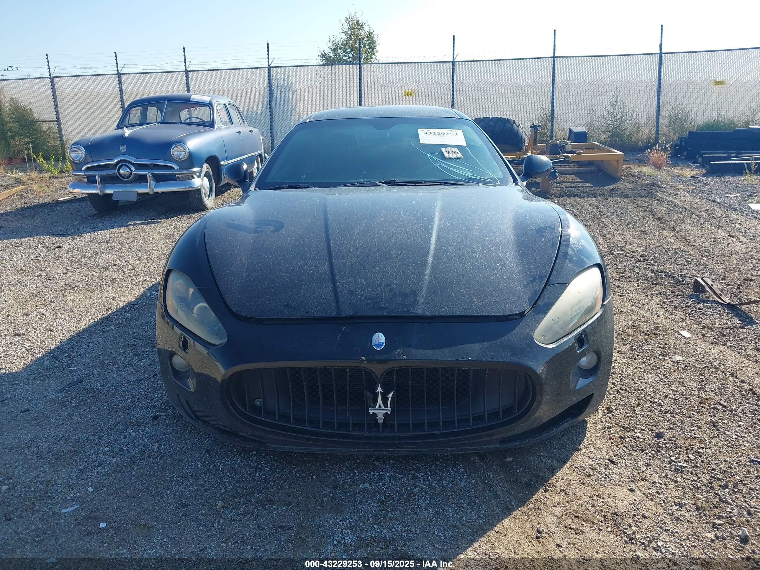 2008 Maserati Granturismo   Black vin: ZAMGJ45A280038650