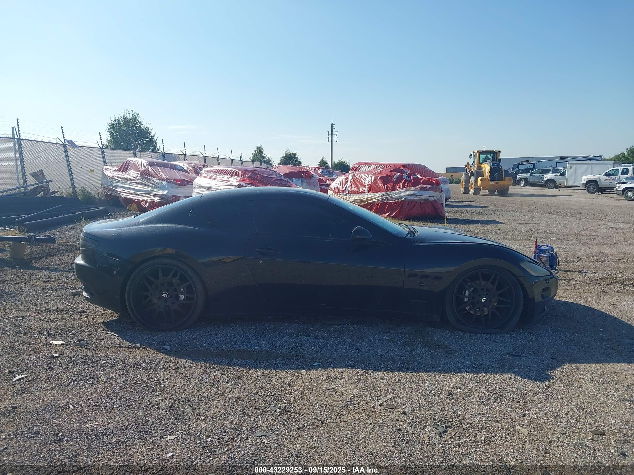 2008 Maserati Granturismo   Black vin: ZAMGJ45A280038650