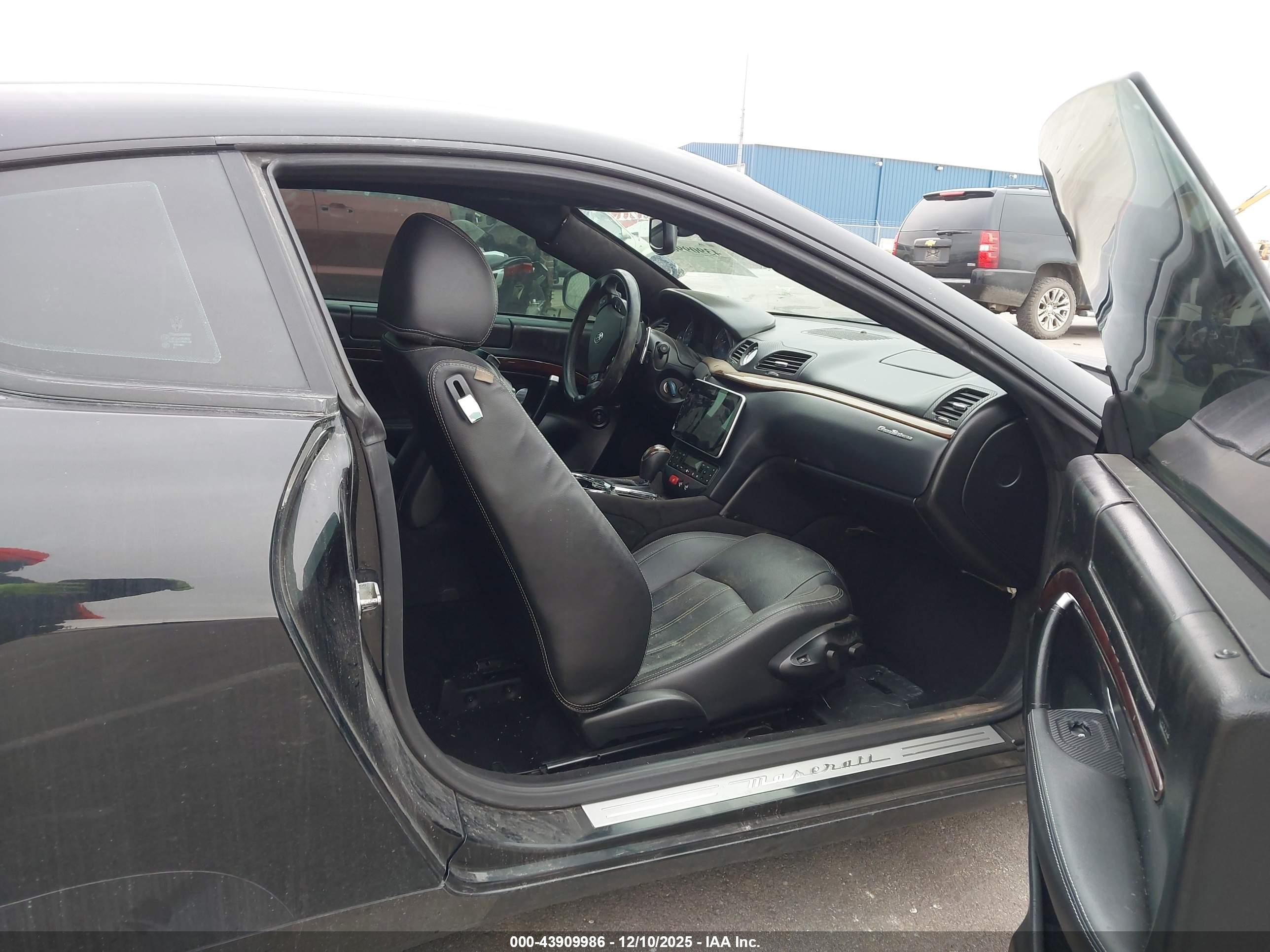 2008 Maserati Granturismo   Black vin: ZAMGJ45A280038650