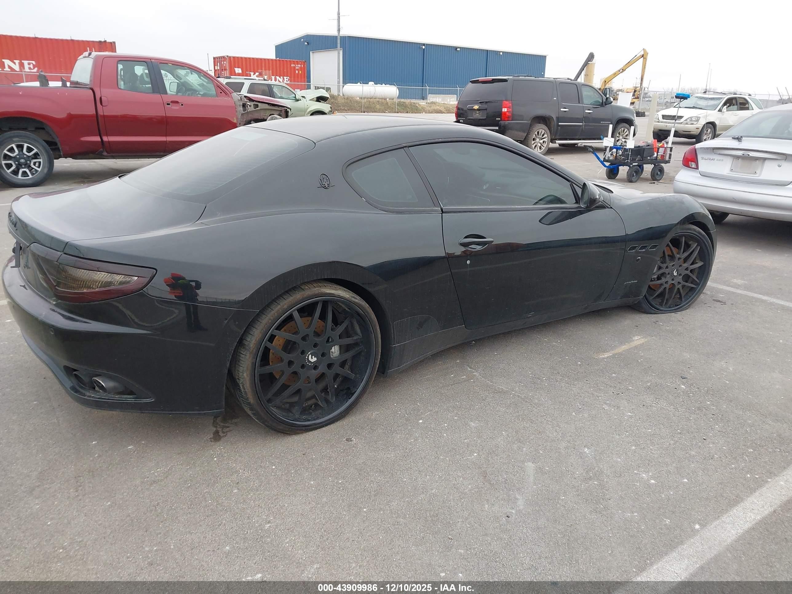 2008 Maserati Granturismo   Black vin: ZAMGJ45A280038650