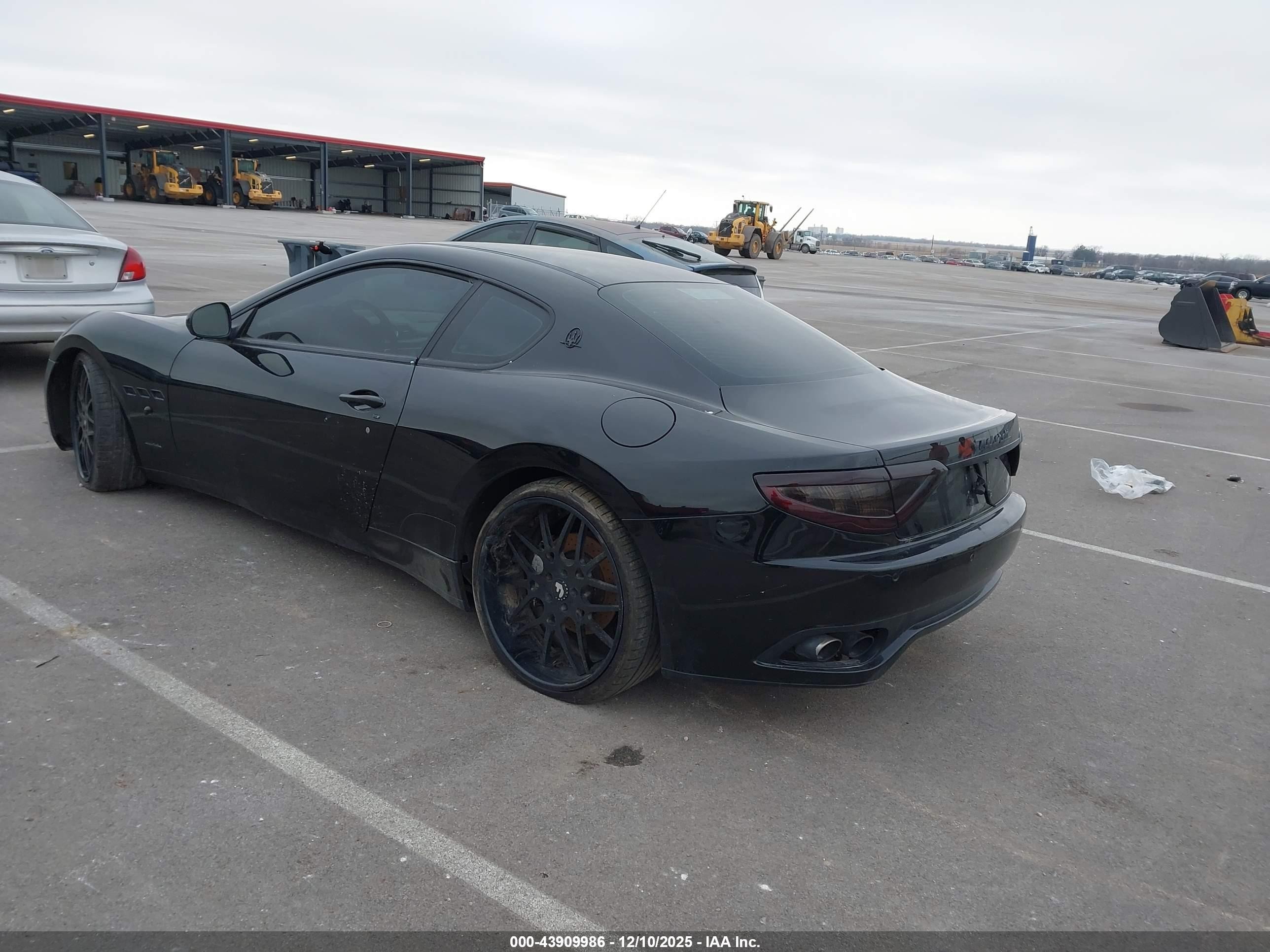 2008 Maserati Granturismo   Black vin: ZAMGJ45A280038650