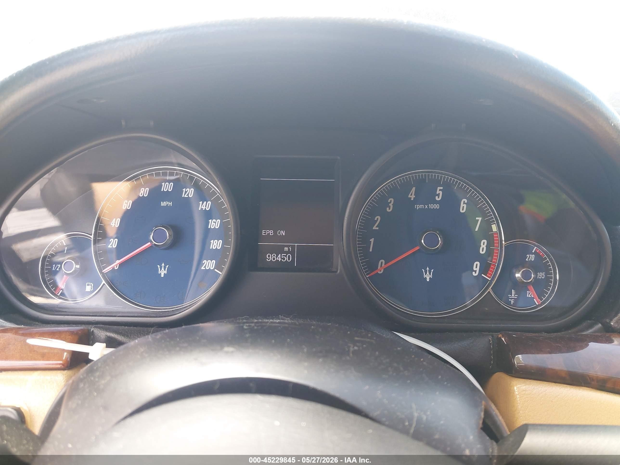 2008 Maserati Granturismo   Black vin: ZAMGJ45A380034378