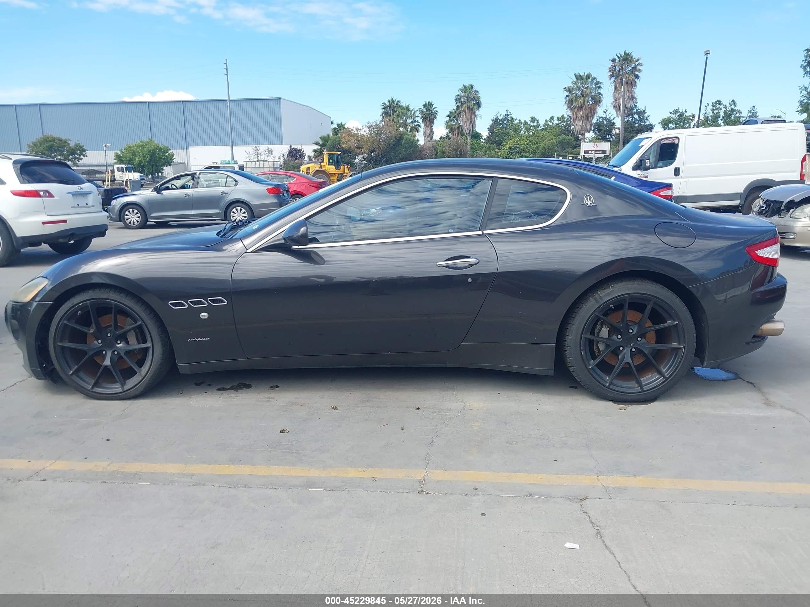 2008 Maserati Granturismo   Black vin: ZAMGJ45A380034378