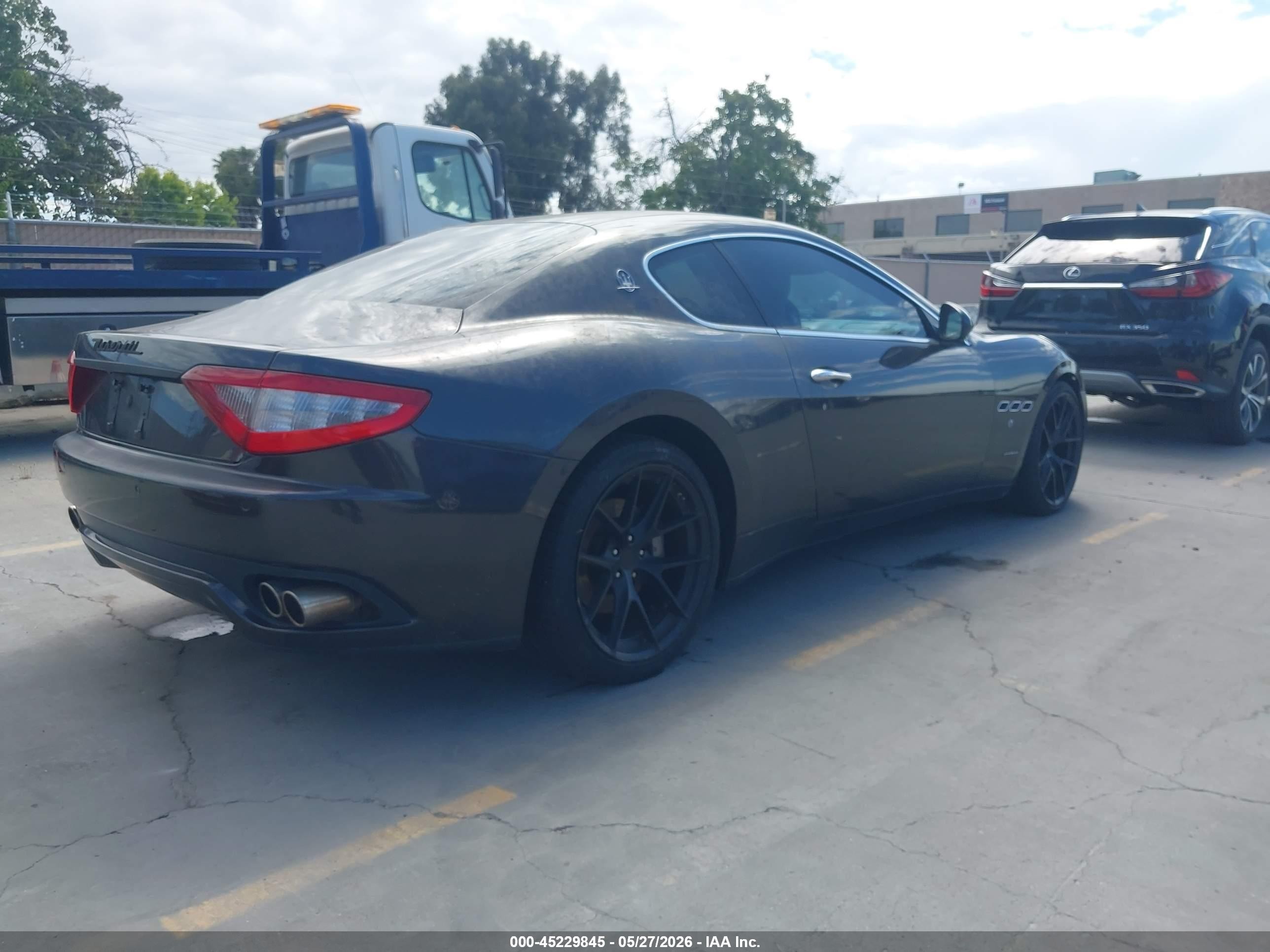 2008 Maserati Granturismo   Black vin: ZAMGJ45A380034378